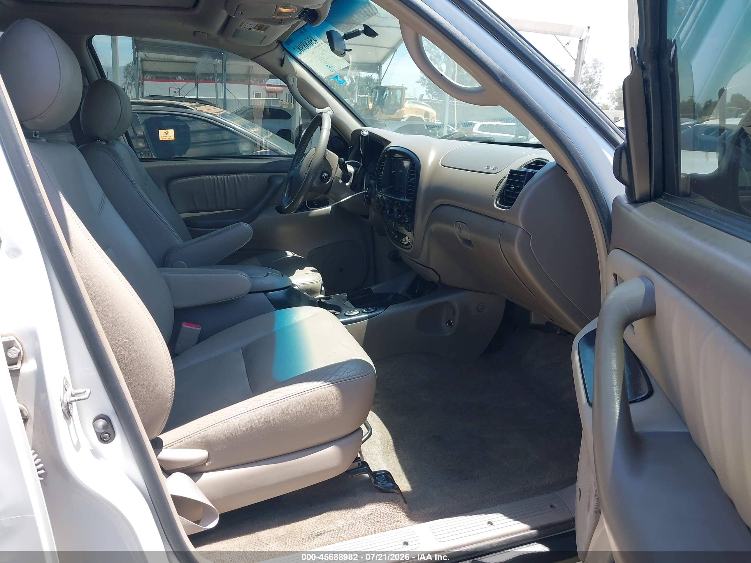 2006 Toyota Tundra Limited V8 Белый vin: 5TBDT481X6S533579