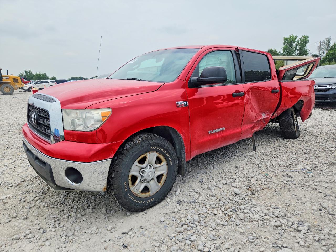 2008 Toyota Tundra Grade Red vin: 5TBDV54118S497015