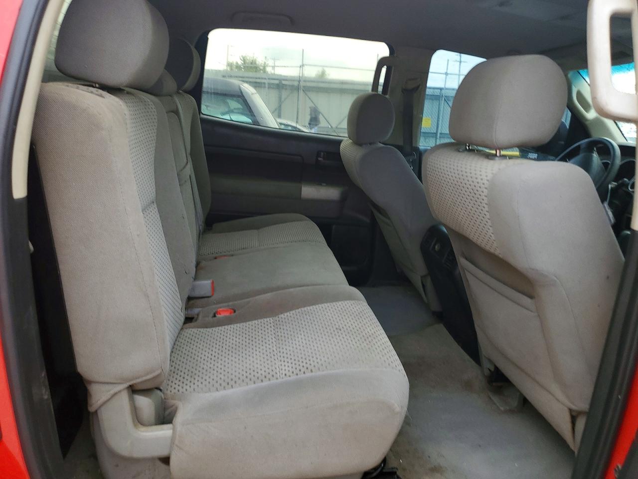 2007 Toyota Tundra Crewmax Sr5 Red vin: 5TBDV54137S467514