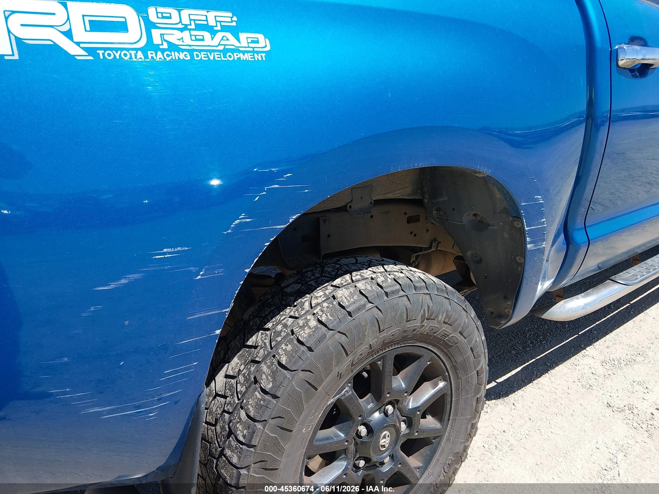 2007 Toyota Tundra Sr5 5.7l V8 Синий vin: 5TBDV54137S473863