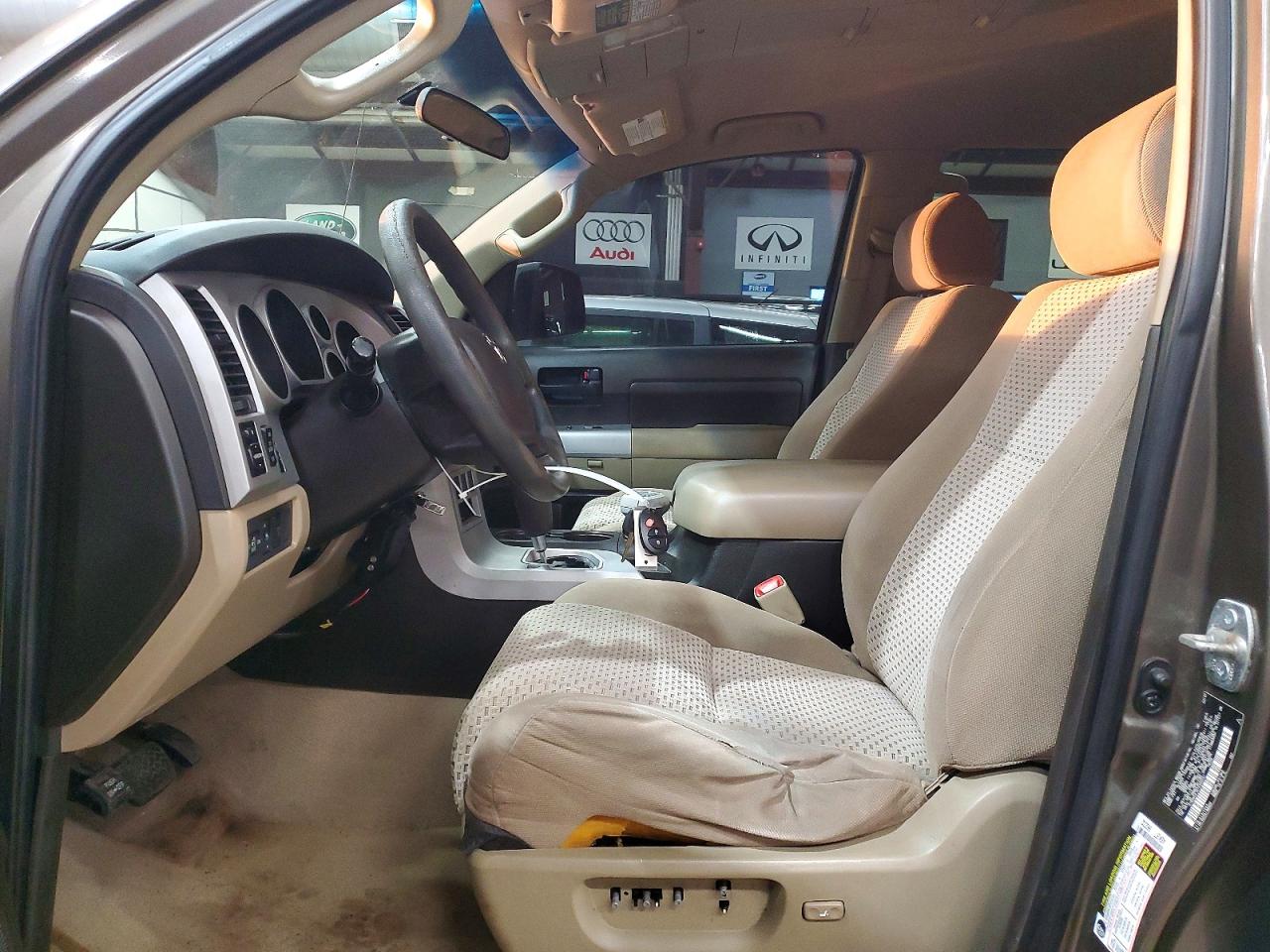 2007 Toyota Tundra Sr5 Brown vin: 5TBDV54147S460247