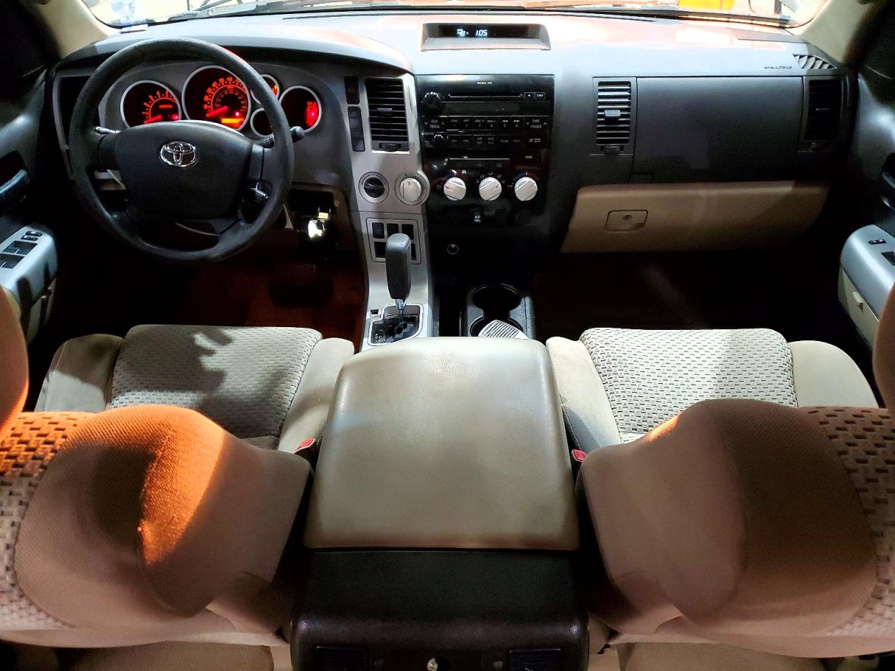 2007 Toyota Tundra Sr5 Brown vin: 5TBDV54147S460247