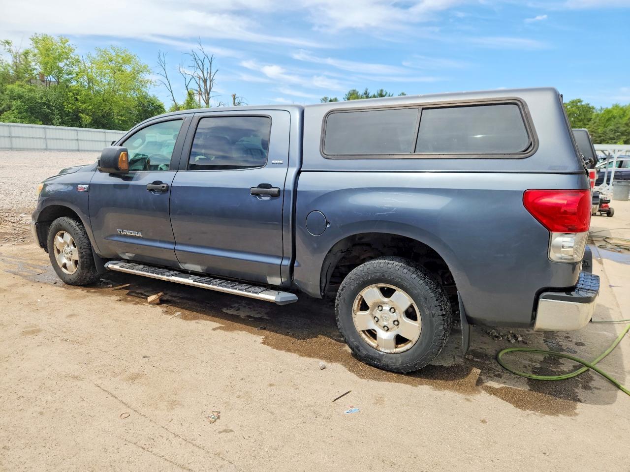 2007 Toyota Tundra Crewmax Sr5 Gray vin: 5TBDV54157S464467