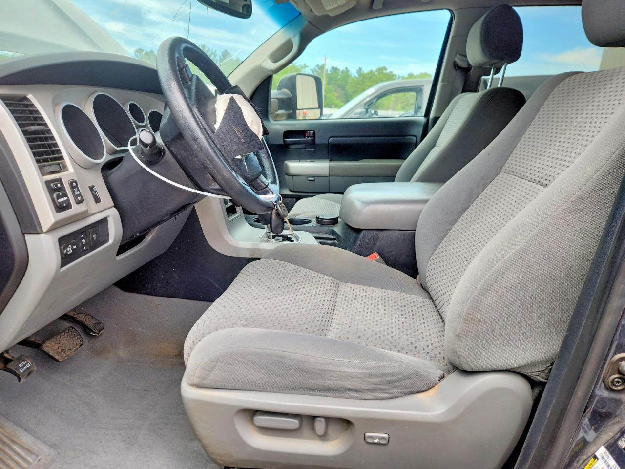 2007 Toyota Tundra Crewmax Sr5 Gray vin: 5TBDV54157S464467