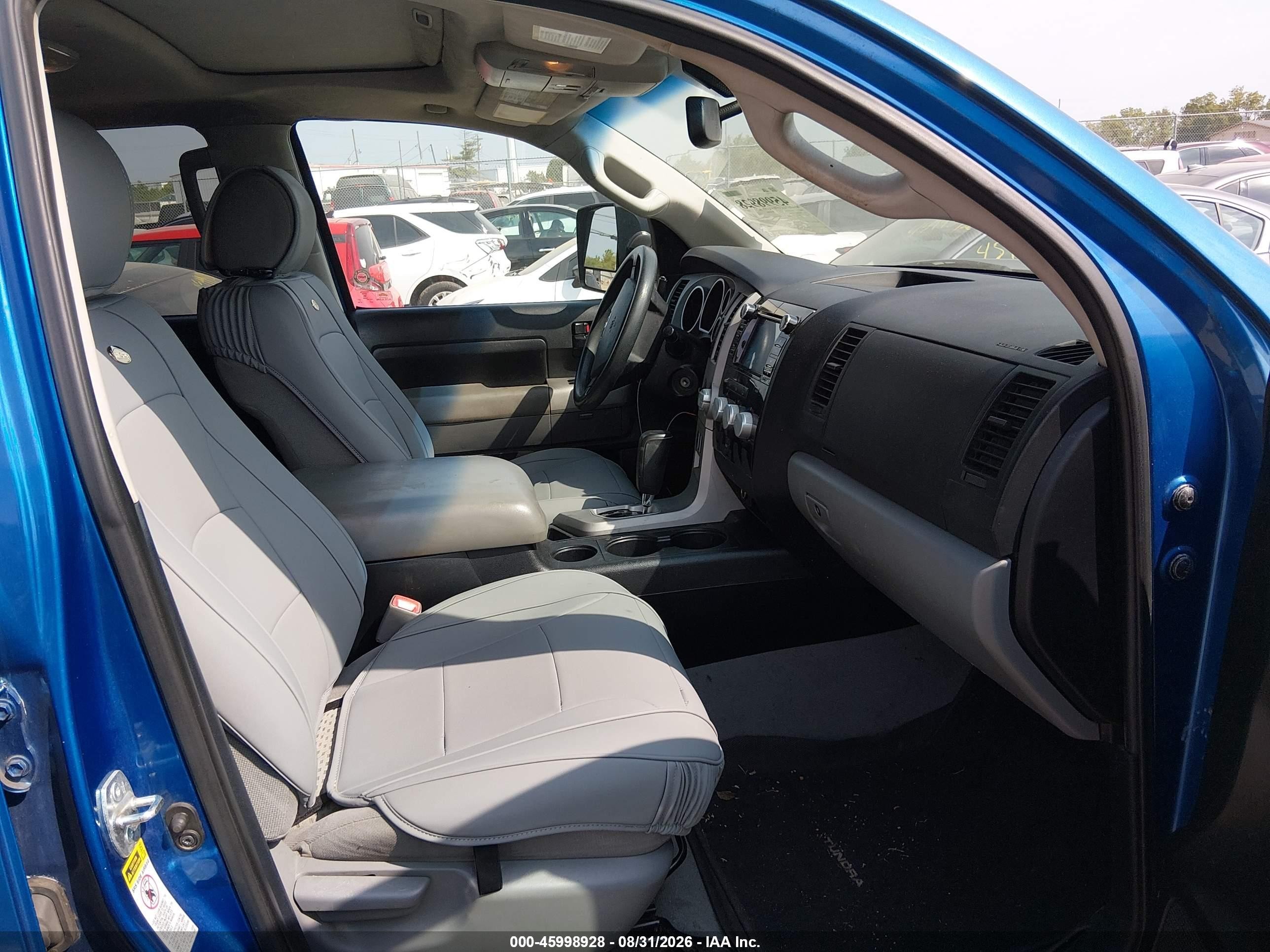 2007 Toyota Tundra Sr5 5.7l V8 Blue vin: 5TBDV54177S463045