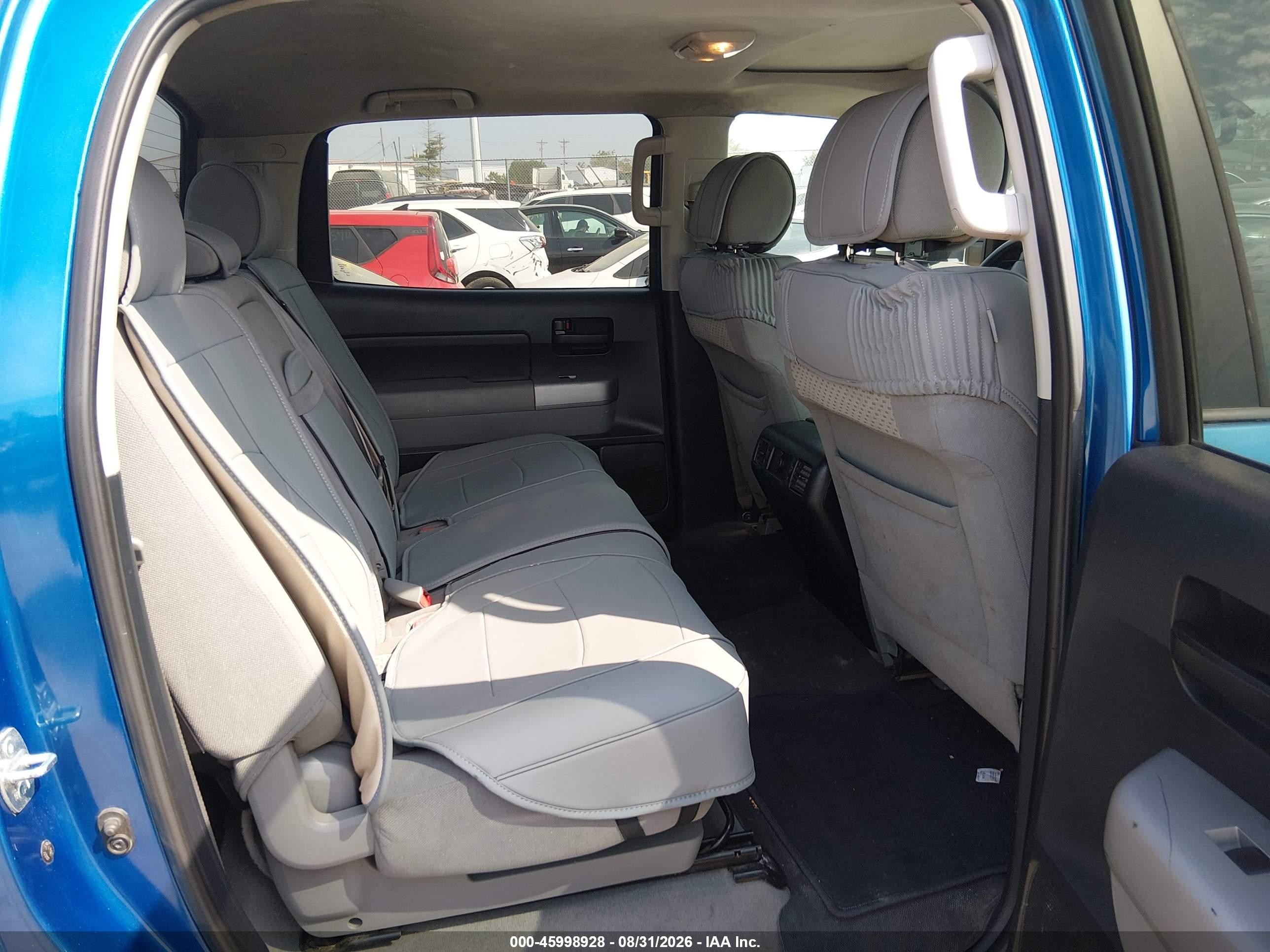 2007 Toyota Tundra Sr5 5.7l V8 Blue vin: 5TBDV54177S463045