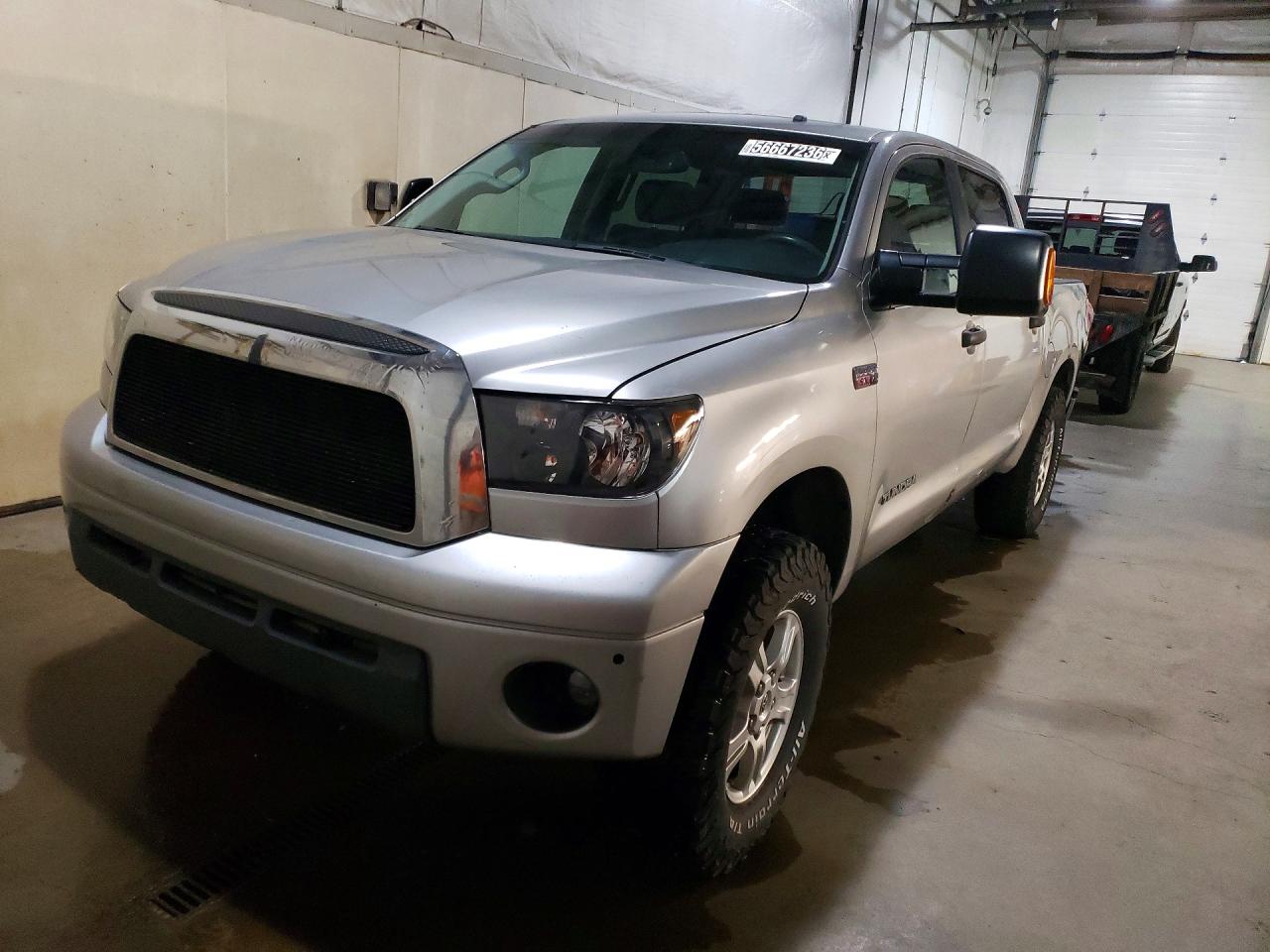 2008 Toyota Tundra Grade Silver vin: 5TBDV54178S522838