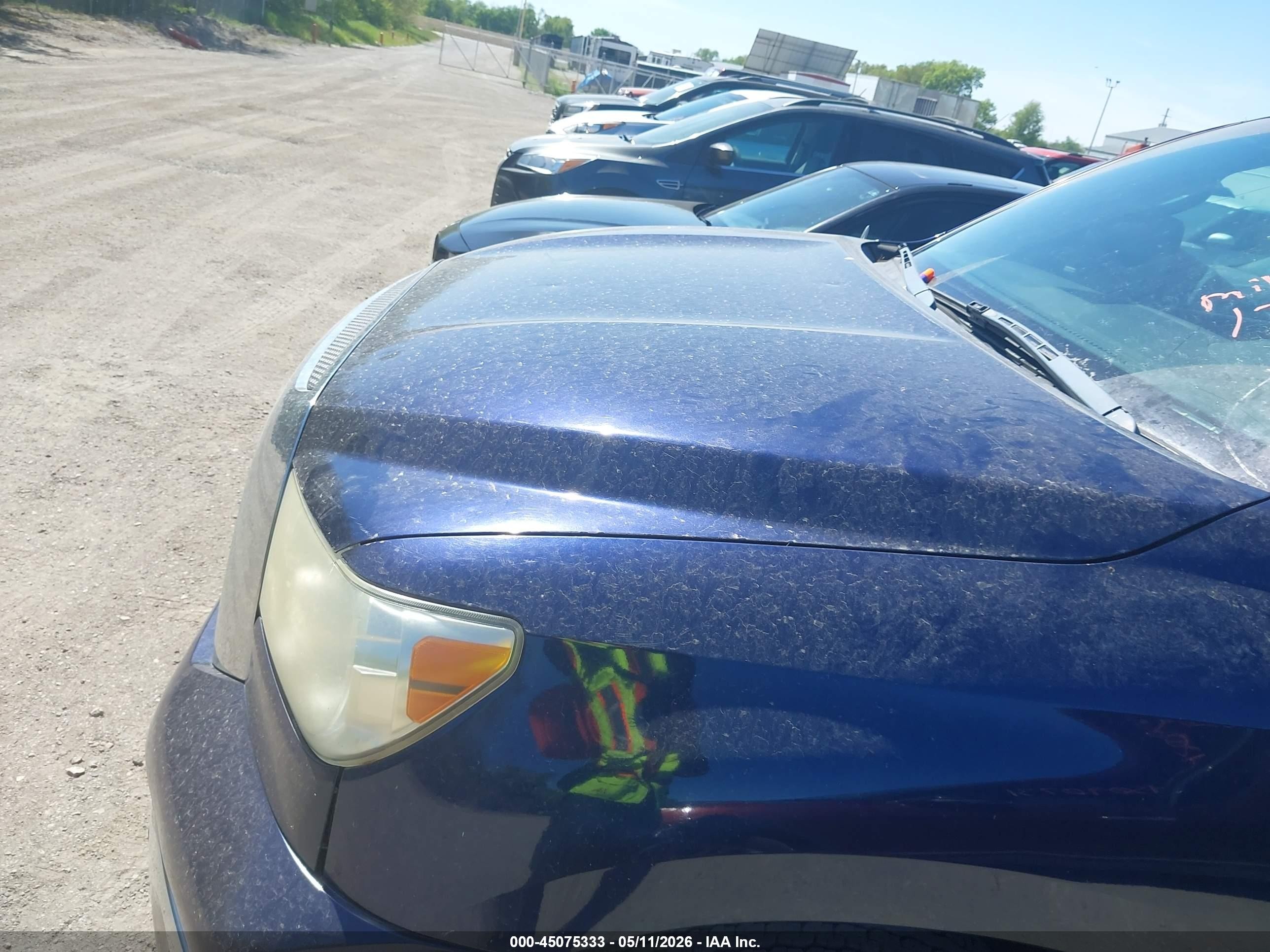 2007 Toyota Tundra Sr5 5.7l V8 Blue vin: 5TBDV54187S462017