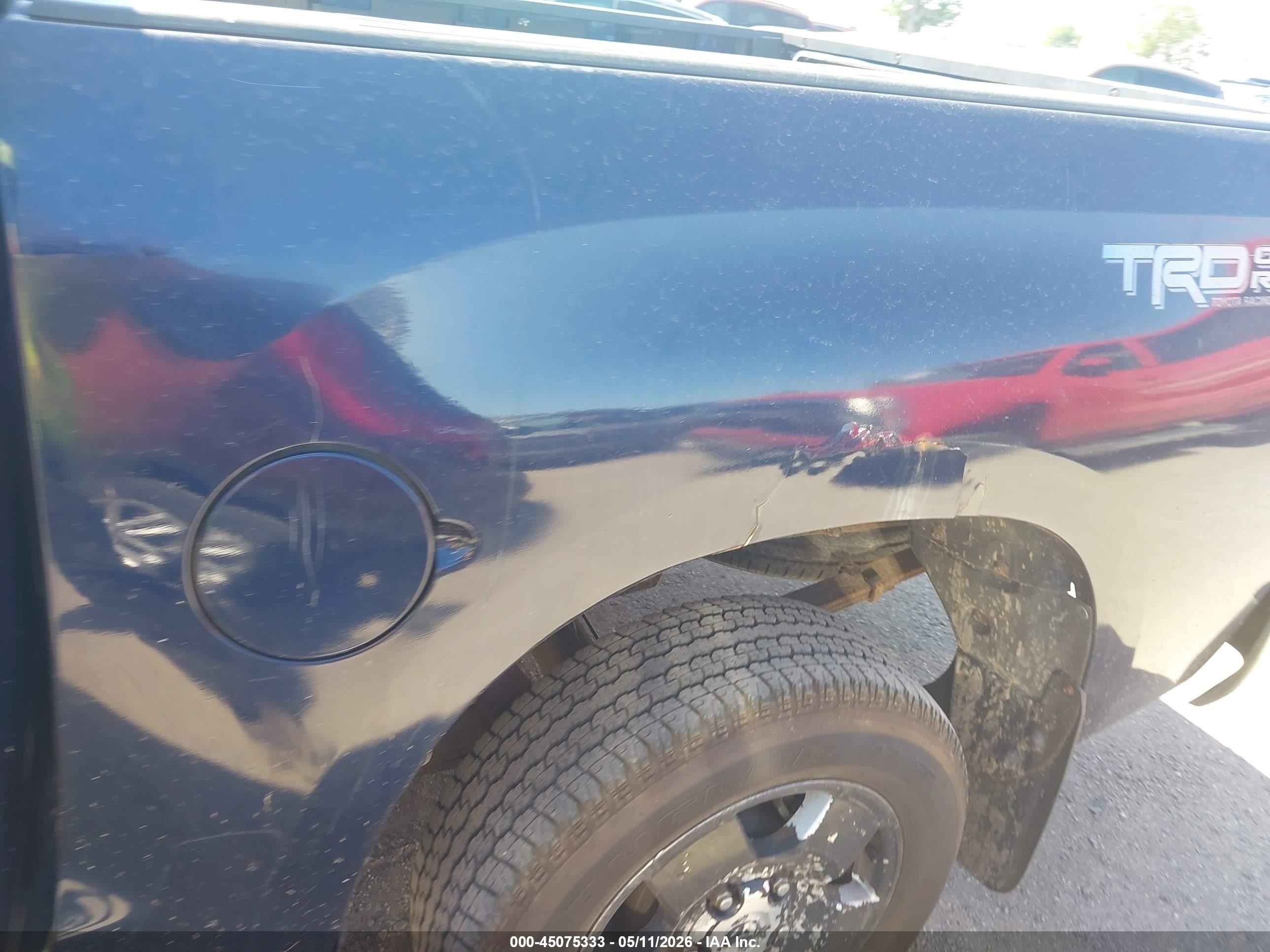 2007 Toyota Tundra Sr5 5.7l V8 Blue vin: 5TBDV54187S462017