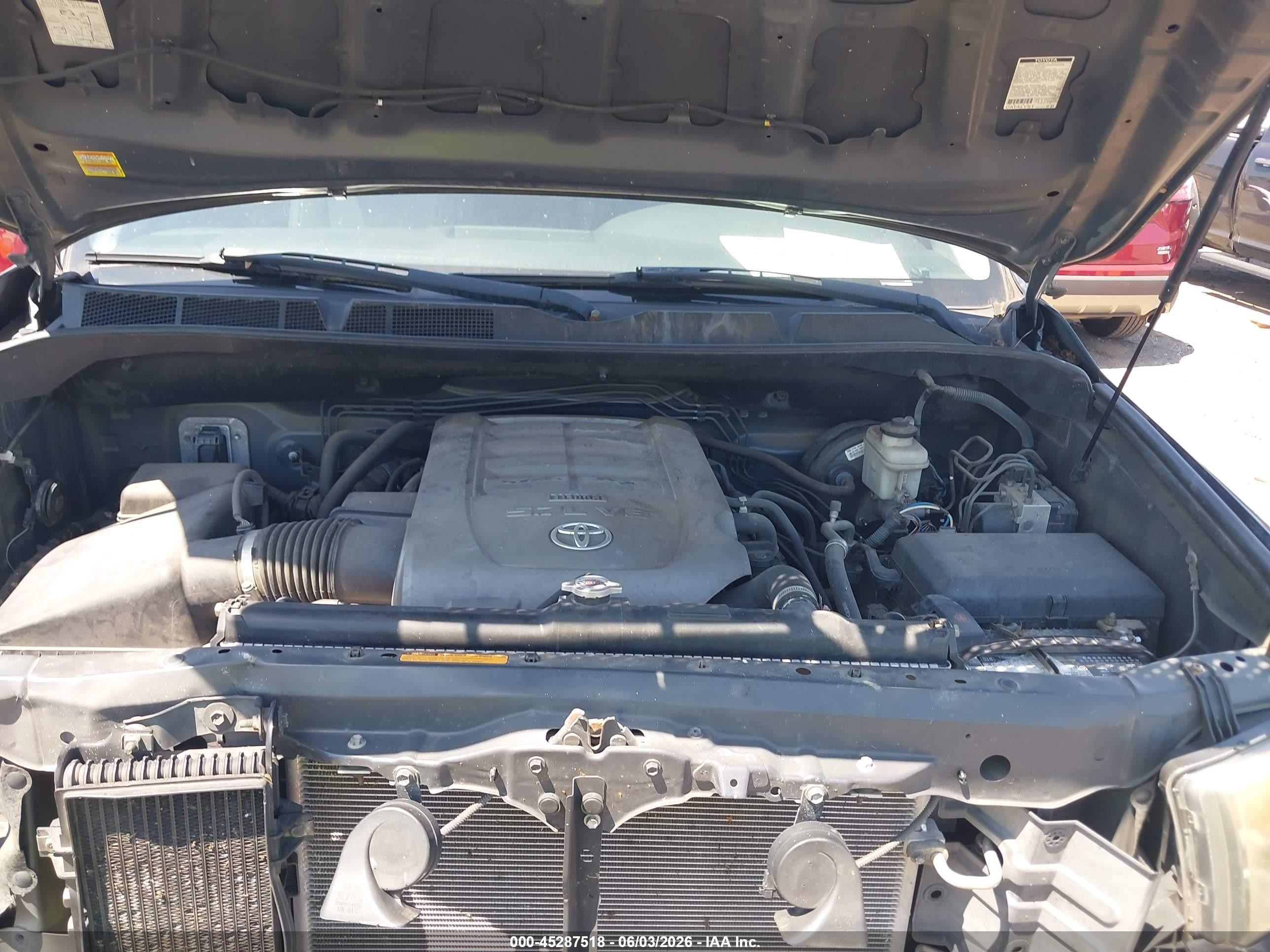 2007 Toyota Tundra Limited 5.7l V8 Blue vin: 5TBDV58107S487794