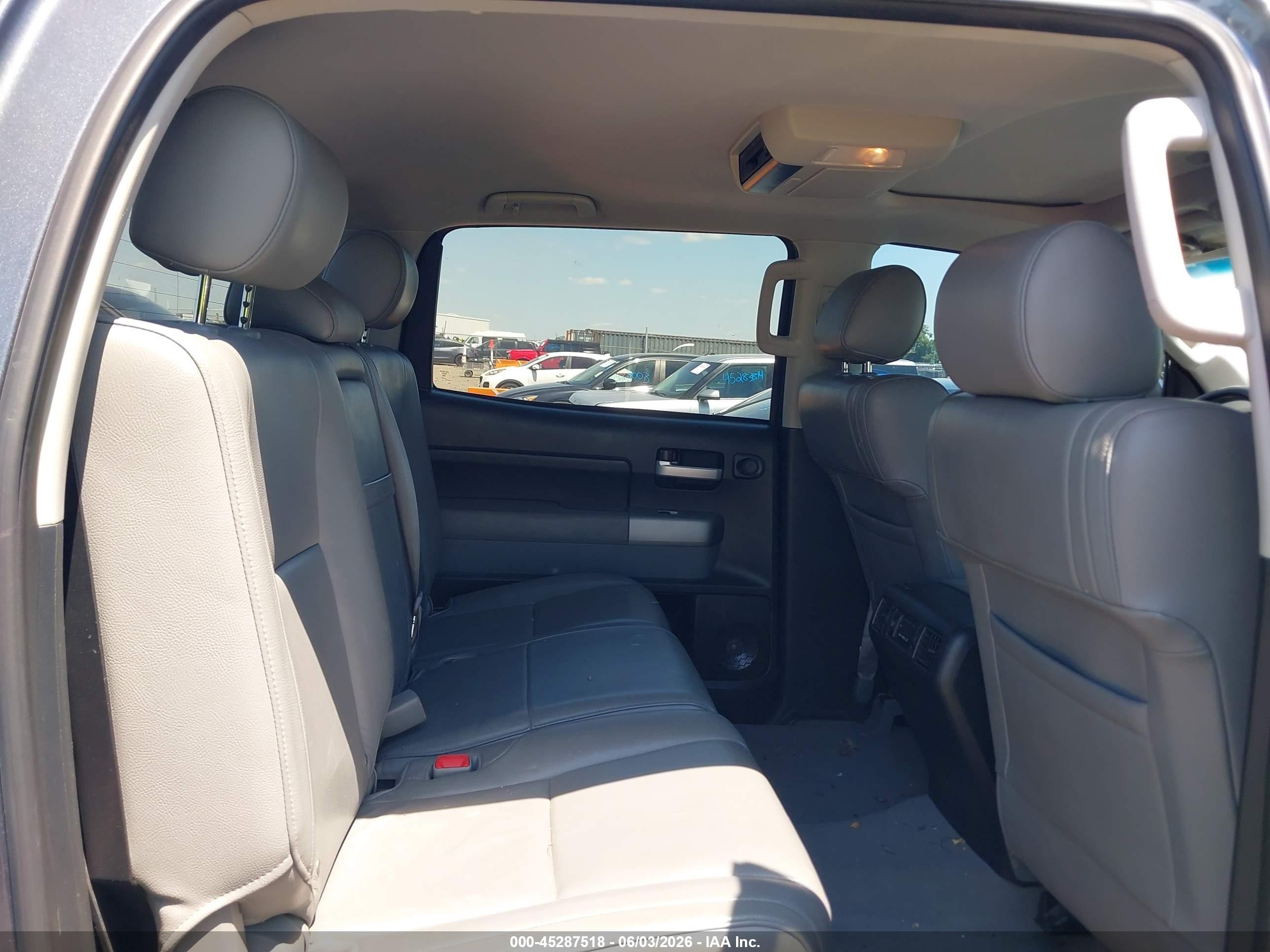 2007 Toyota Tundra Limited 5.7l V8 Blue vin: 5TBDV58107S487794