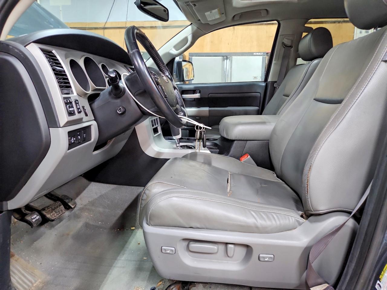 2007 Toyota Tundra Crewmax Limited Синий vin: 5TBDV58137S478698