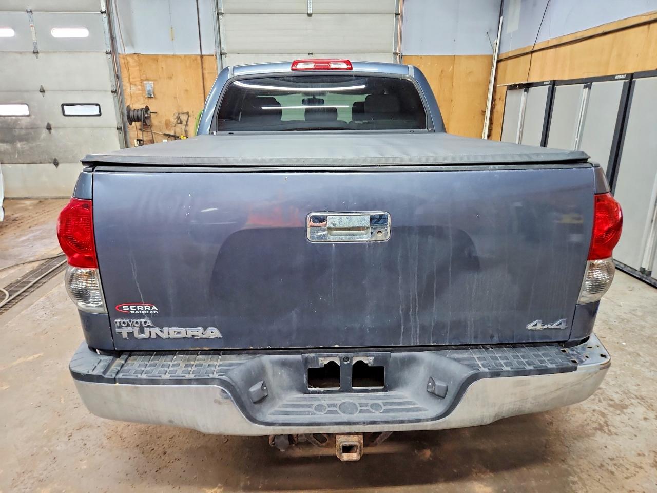 2007 Toyota Tundra Crewmax Limited Синий vin: 5TBDV58137S478698