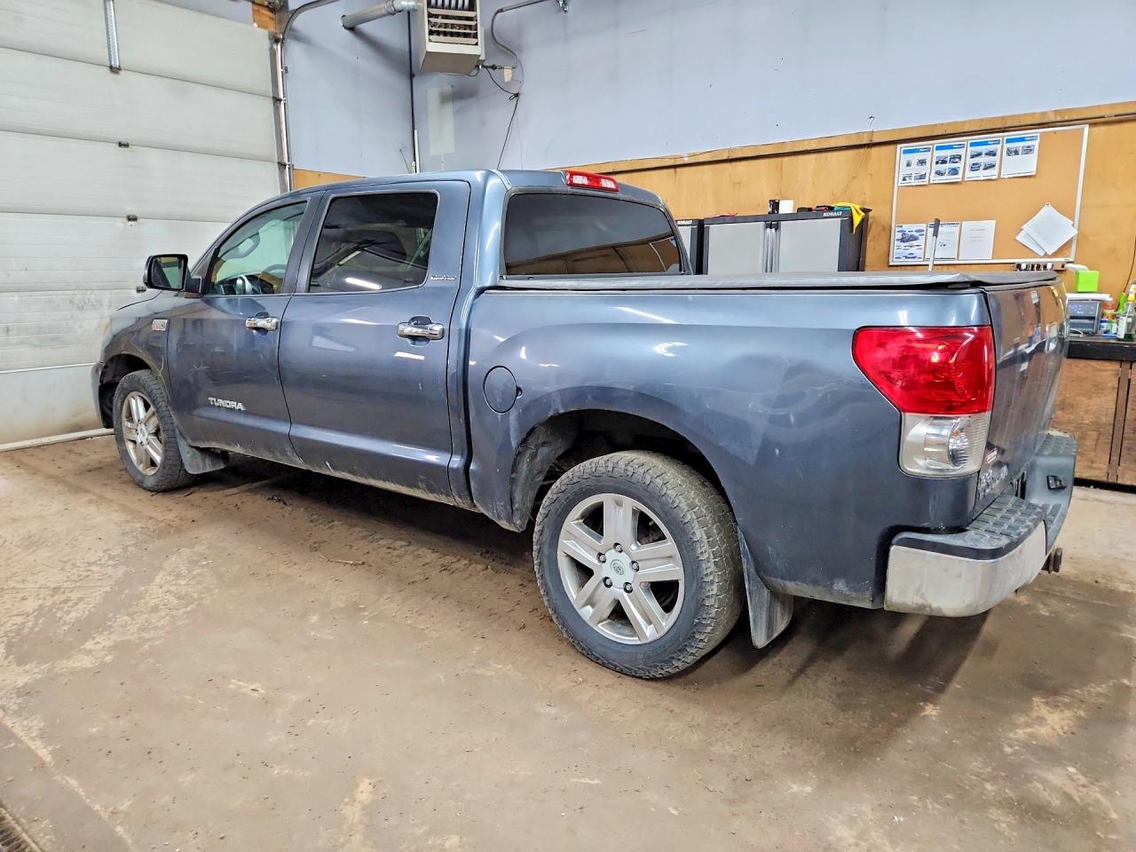 2007 Toyota Tundra Crewmax Limited Синий vin: 5TBDV58137S478698