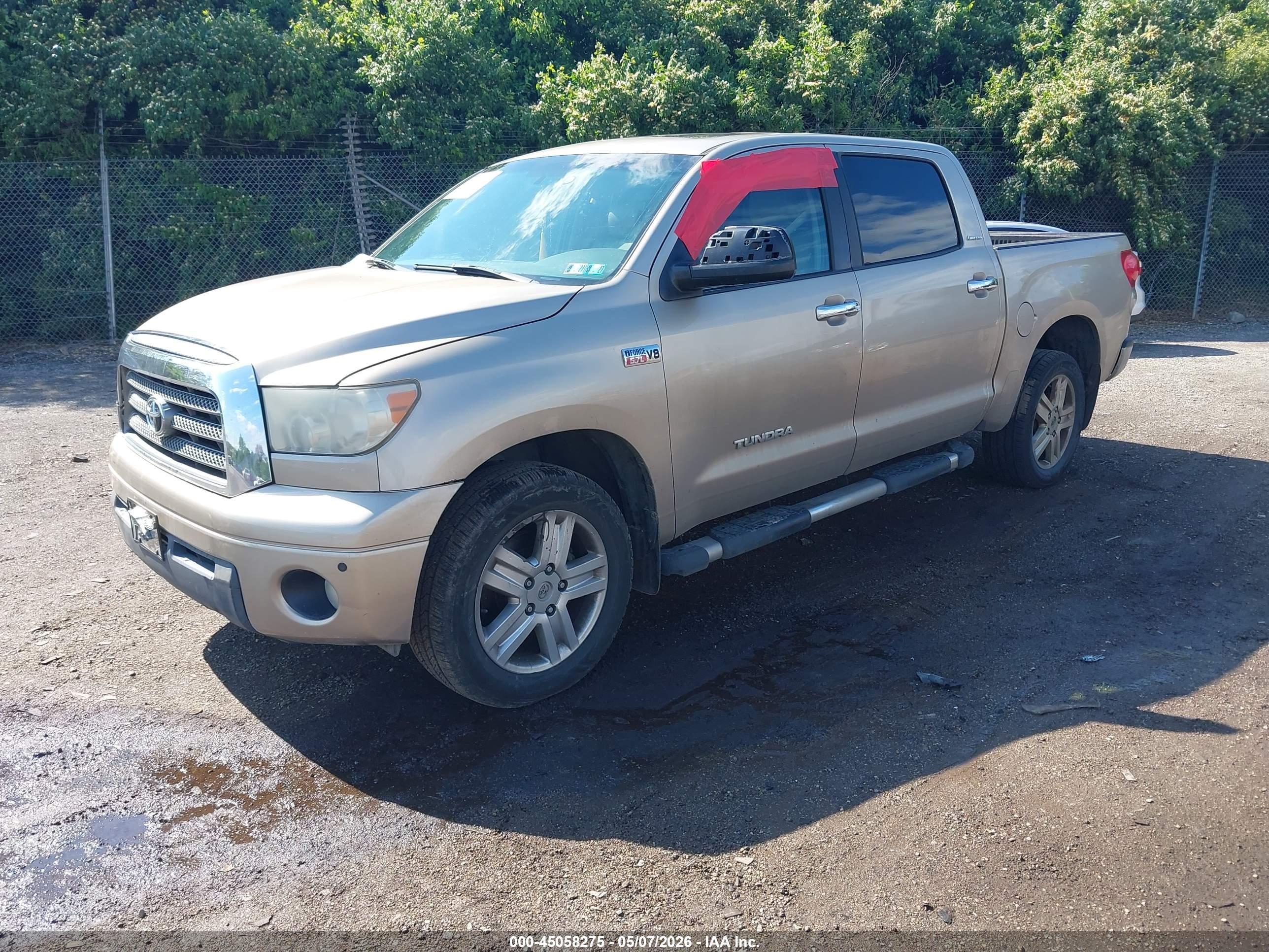 2008 Toyota Tundra Limited 5.7l V8 Gold vin: 5TBDV58148S521799