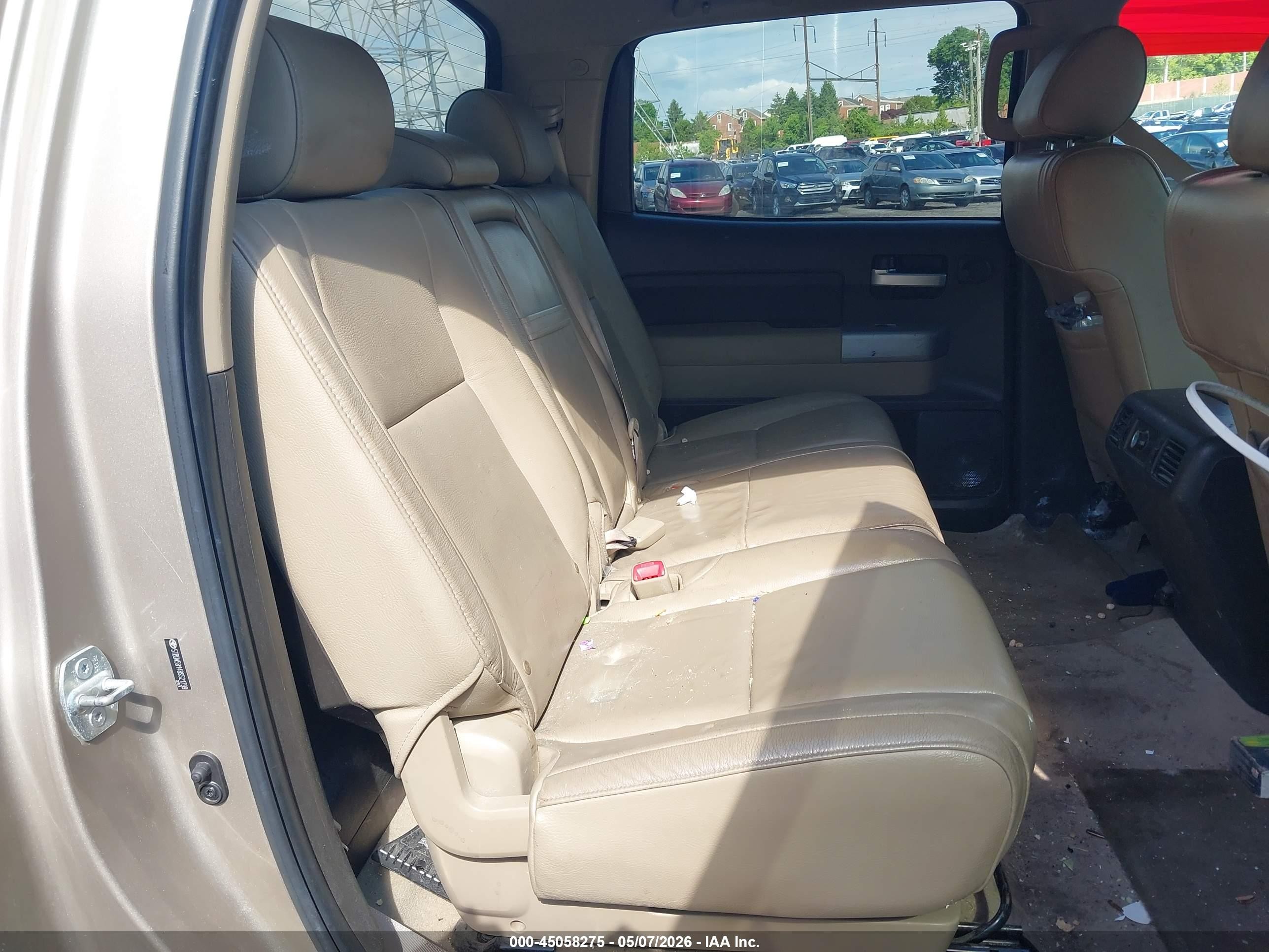 2008 Toyota Tundra Limited 5.7l V8 Gold vin: 5TBDV58148S521799