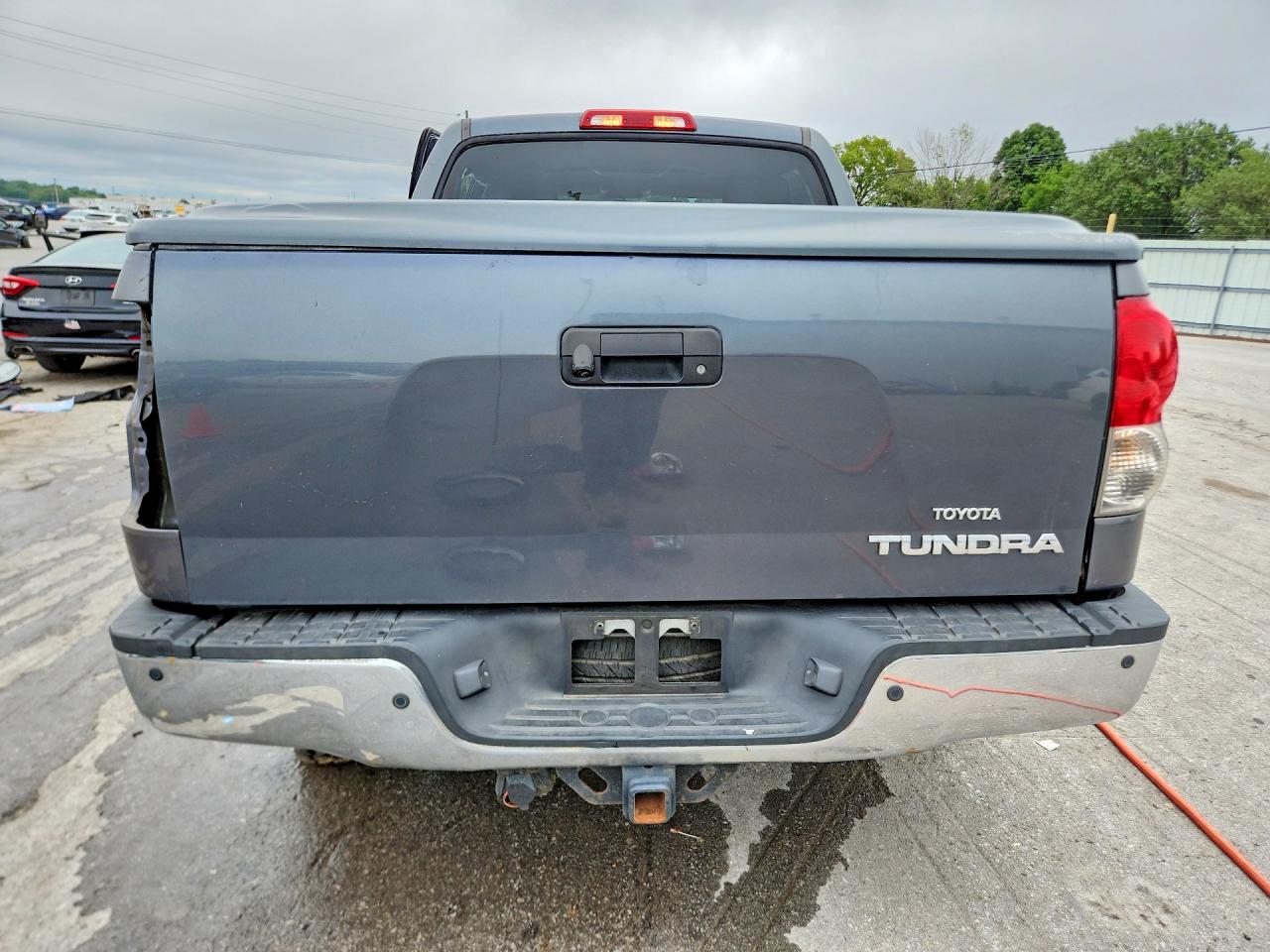 2008 Toyota Tundra Crewmax Limited Gray vin: 5TBDV58158S502873
