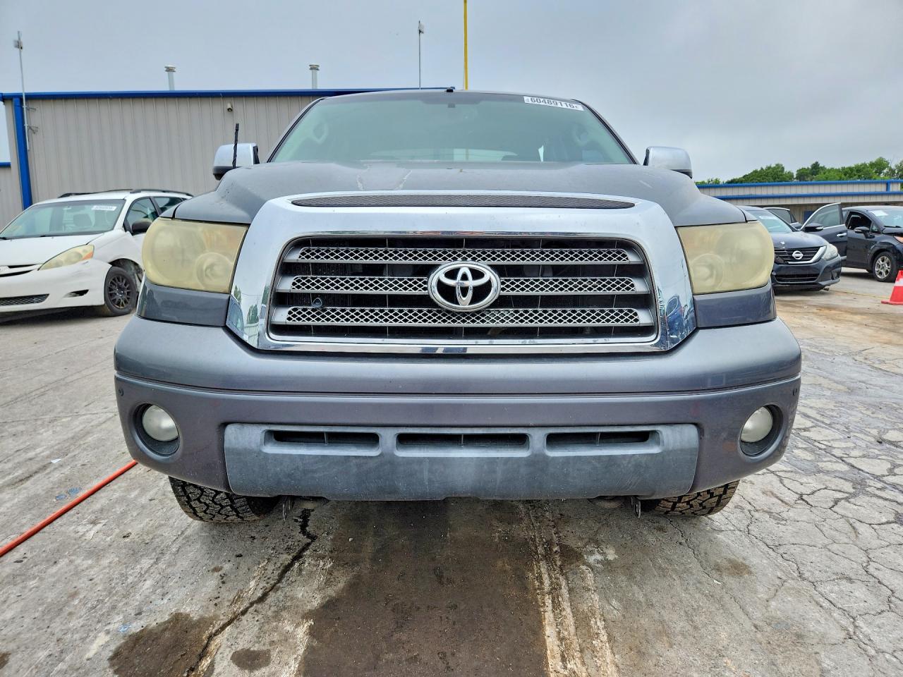 2008 Toyota Tundra Crewmax Limited Gray vin: 5TBDV58158S502873