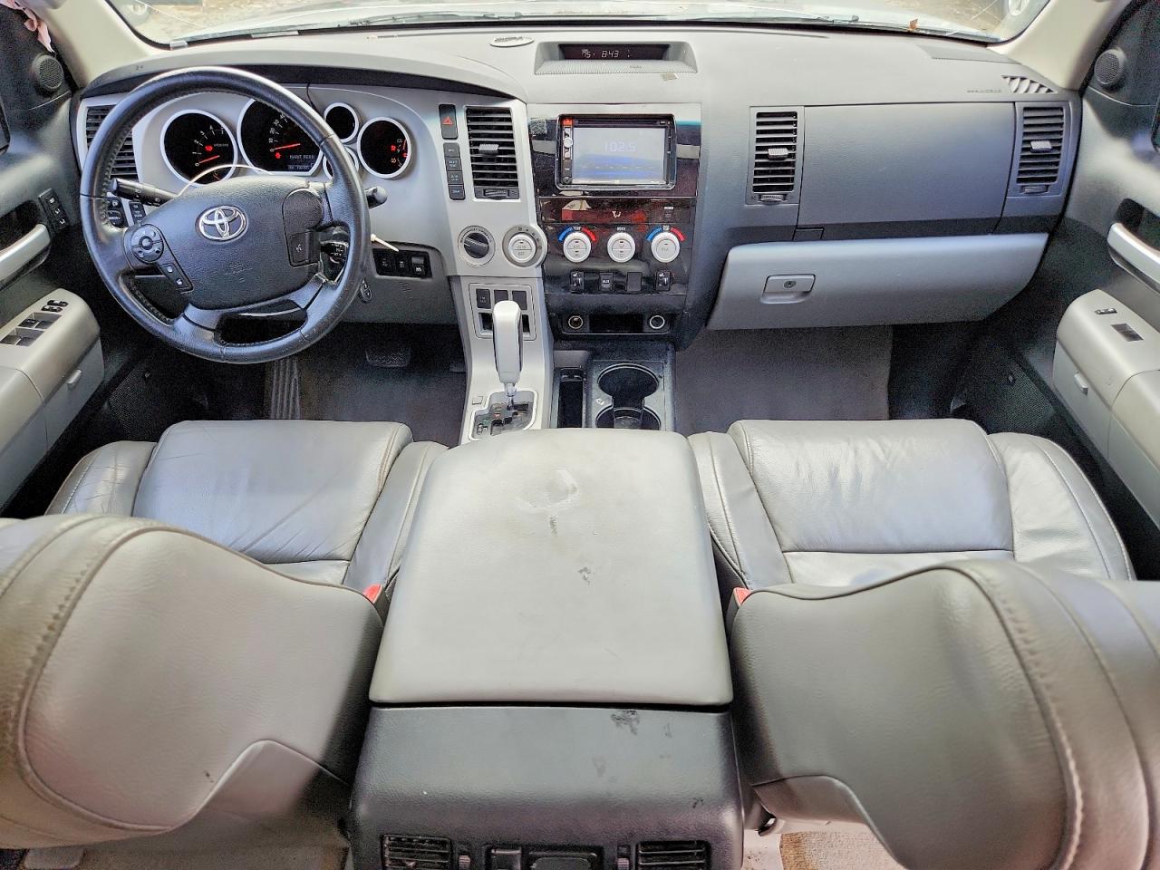 2008 Toyota Tundra Crewmax Limited Gray vin: 5TBDV58158S502873