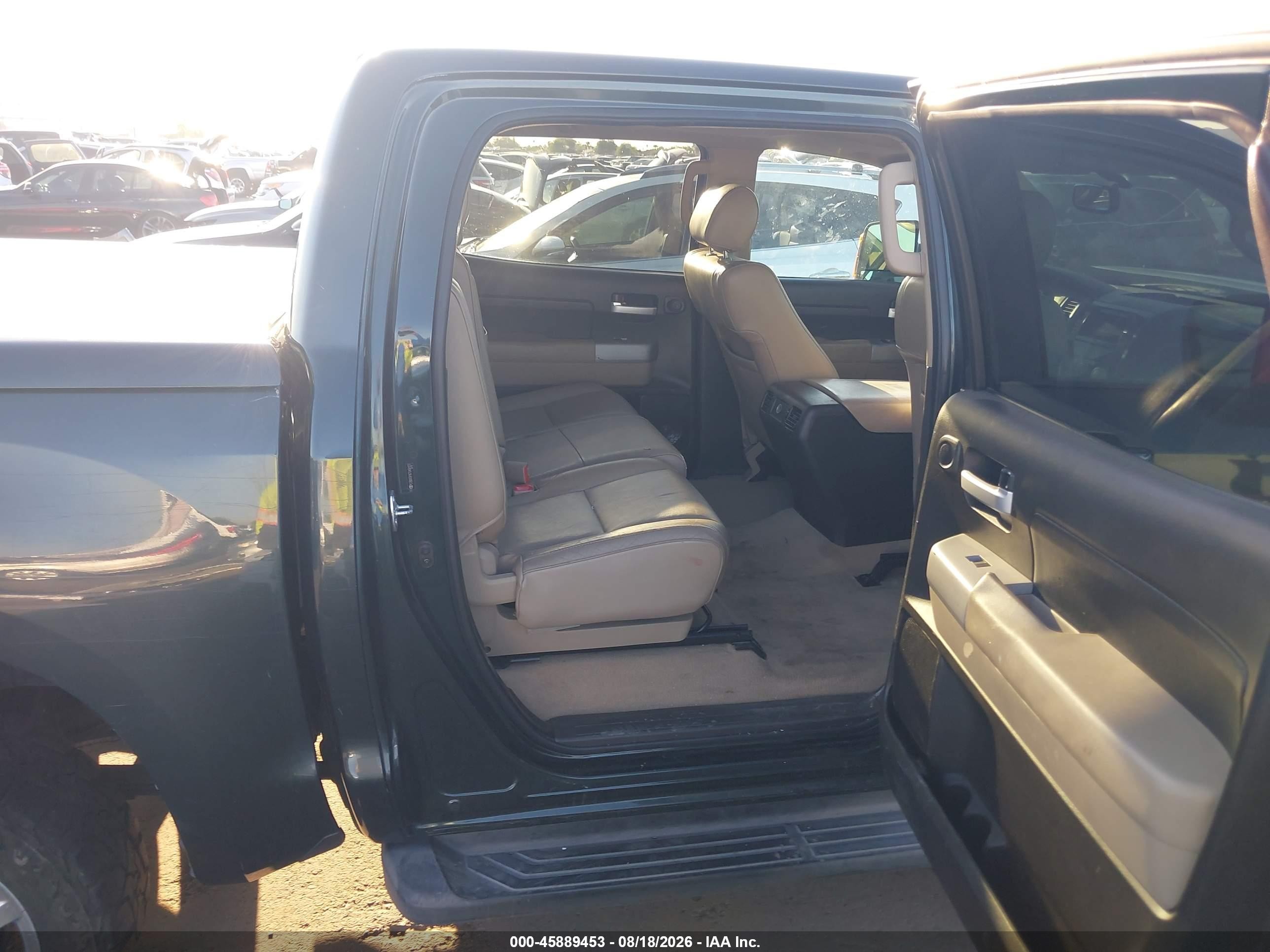 2007 Toyota Tundra Limited 5.7l V8 Green vin: 5TBDV58167S468103