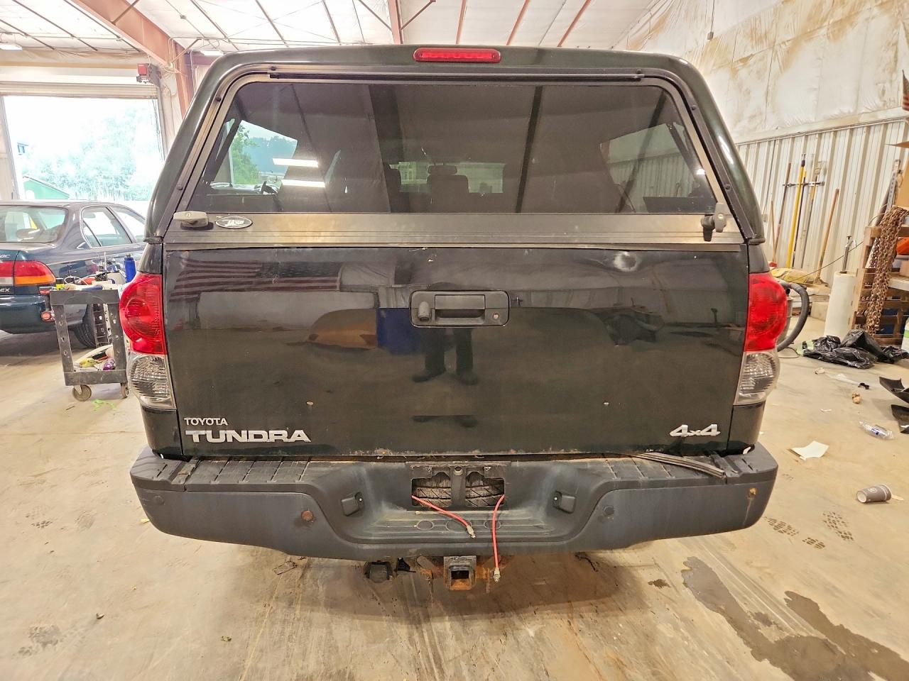 2007 Toyota Tundra Crewmax Limited Black vin: 5TBDV58187S468314