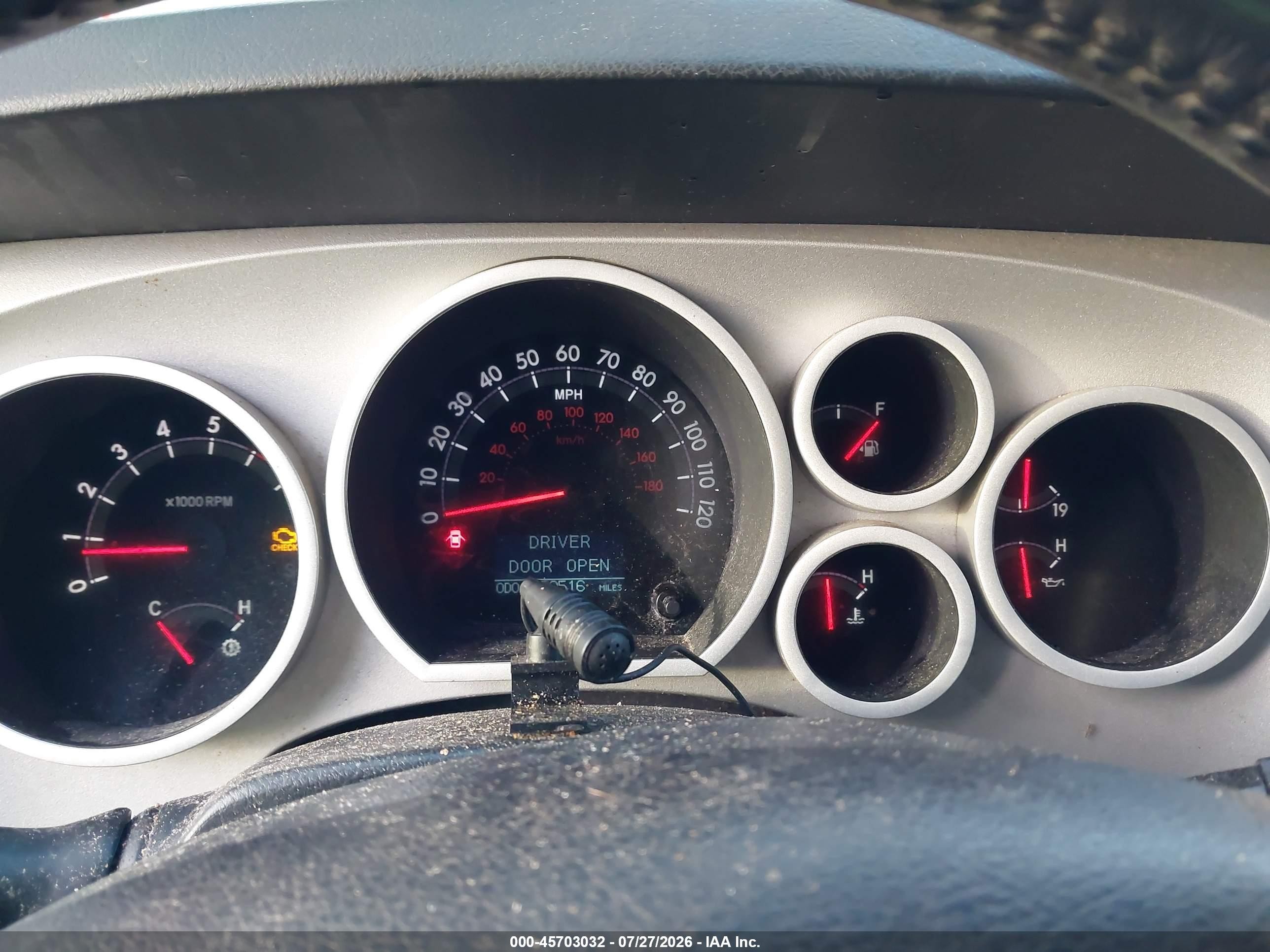 2008 Toyota Tundra Limited 5.7l V8 Silver vin: 5TBDV58188S501264