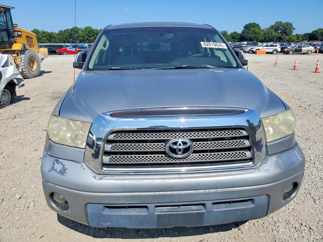 2008 Toyota Tundra Crewmax Limited Silver vin: 5TBDV581X8S504117