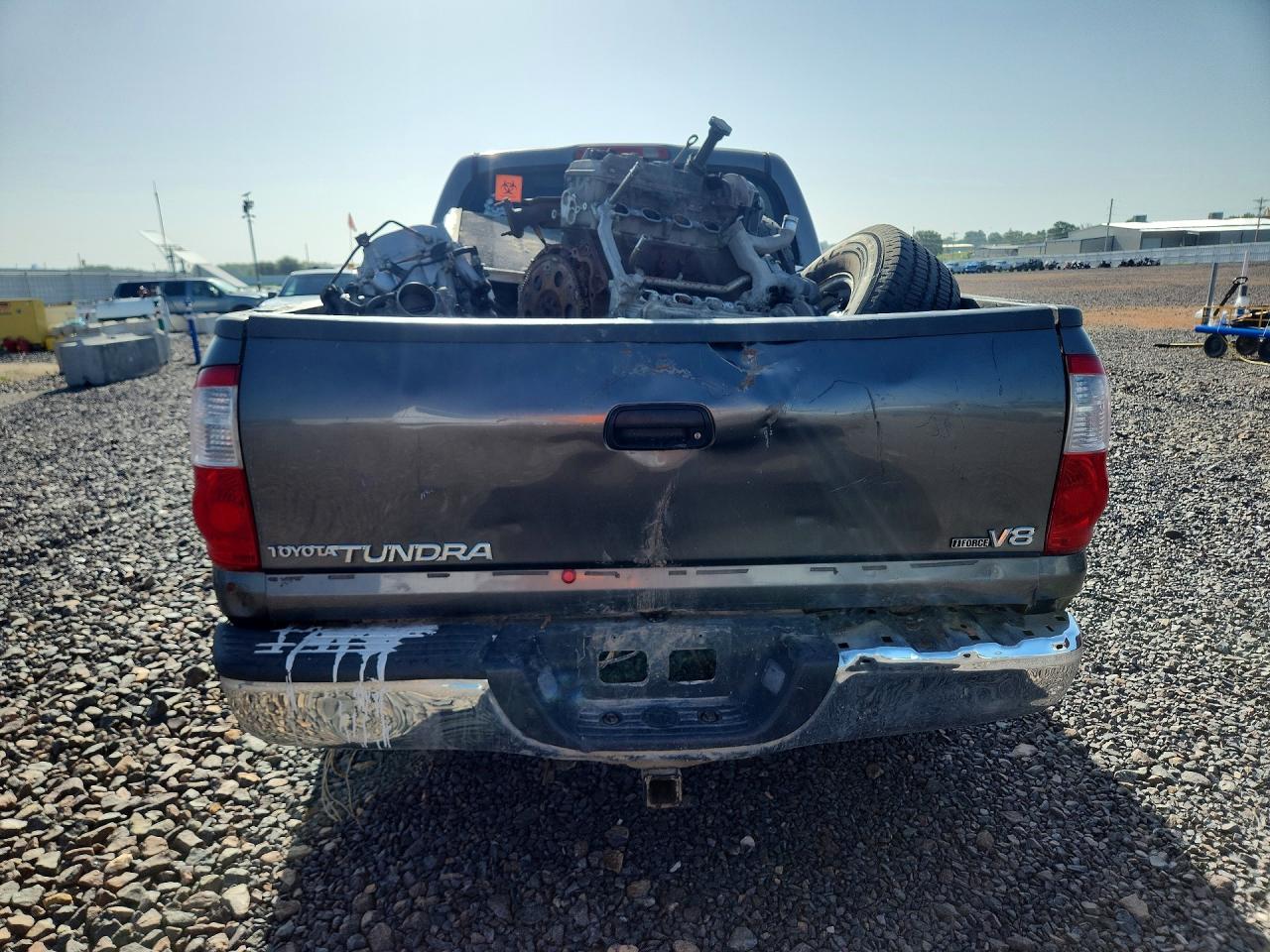 2004 Toyota Tundra Gray vin: 5TBET34104S445190