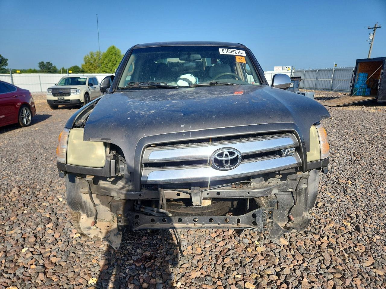 2004 Toyota Tundra Gray vin: 5TBET34104S445190