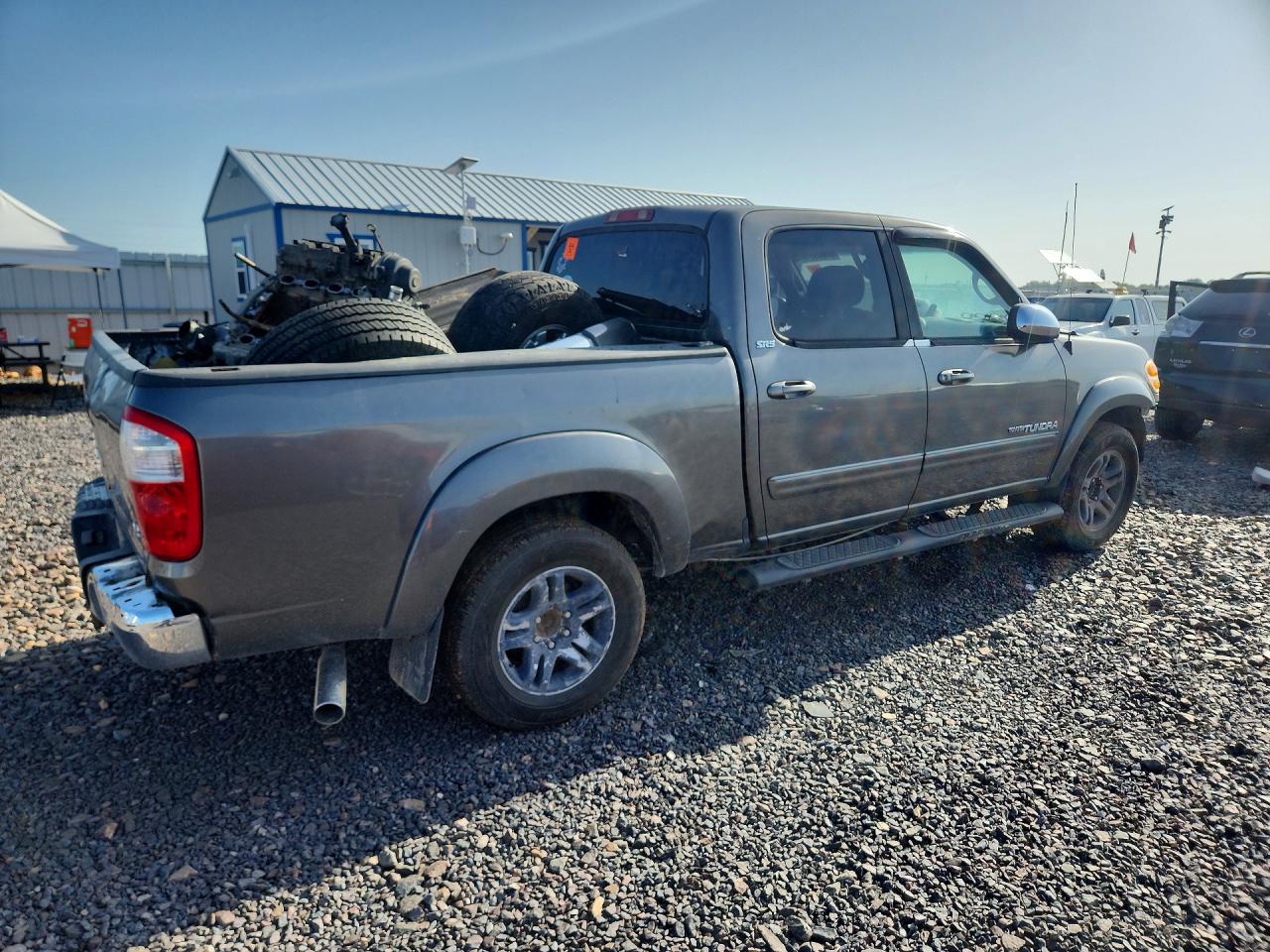 2004 Toyota Tundra Gray vin: 5TBET34104S445190