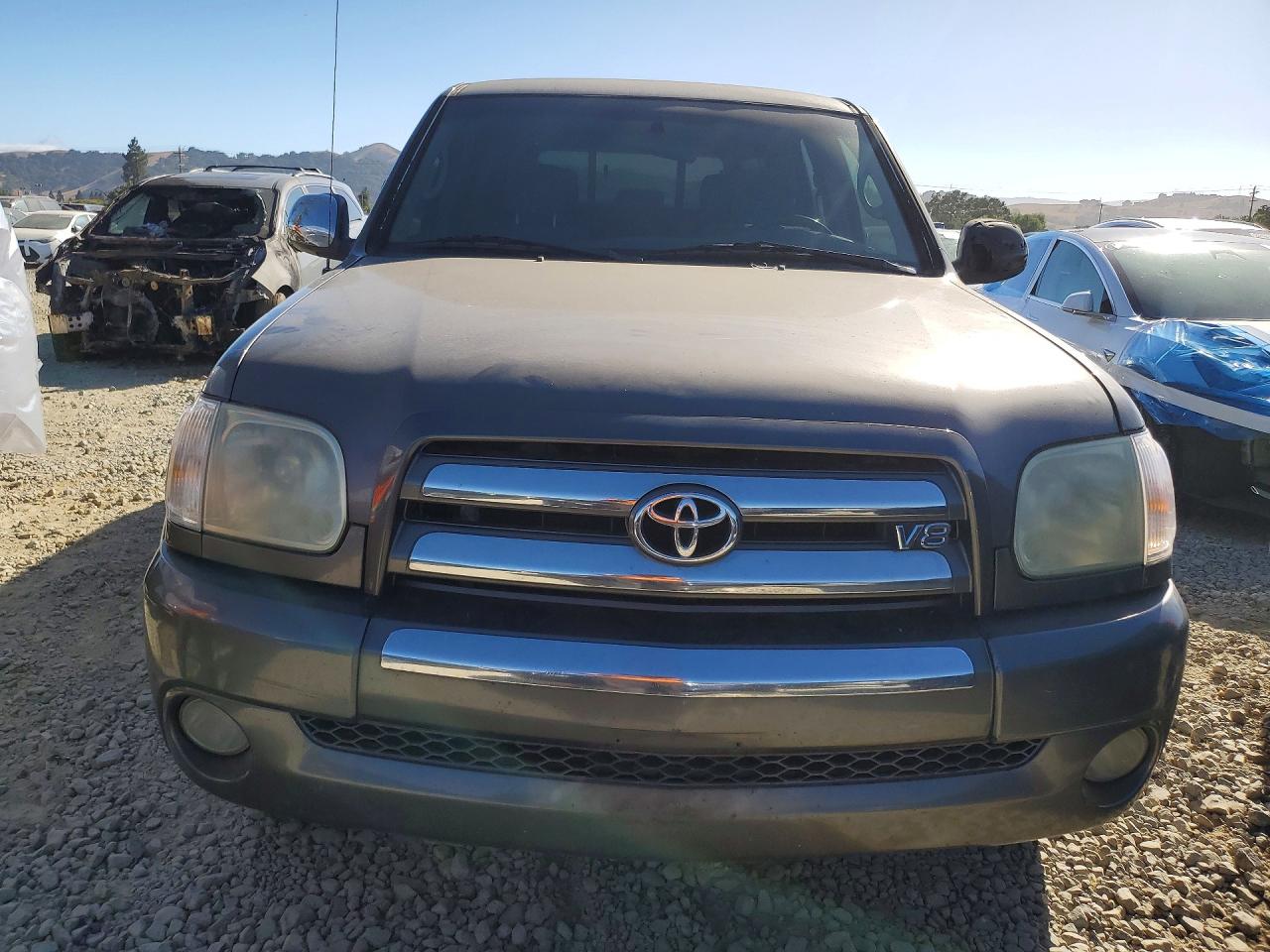 2006 Toyota Tundra Double Cab Sr5 Charcoal vin: 5TBET34106S522272