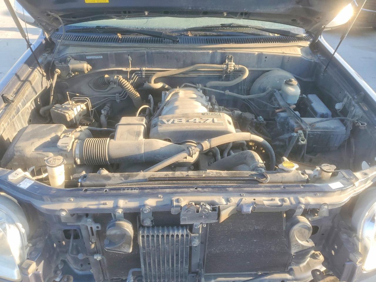 2004 Toyota Tundra Sr5 Blue vin: 5TBET34114S455131