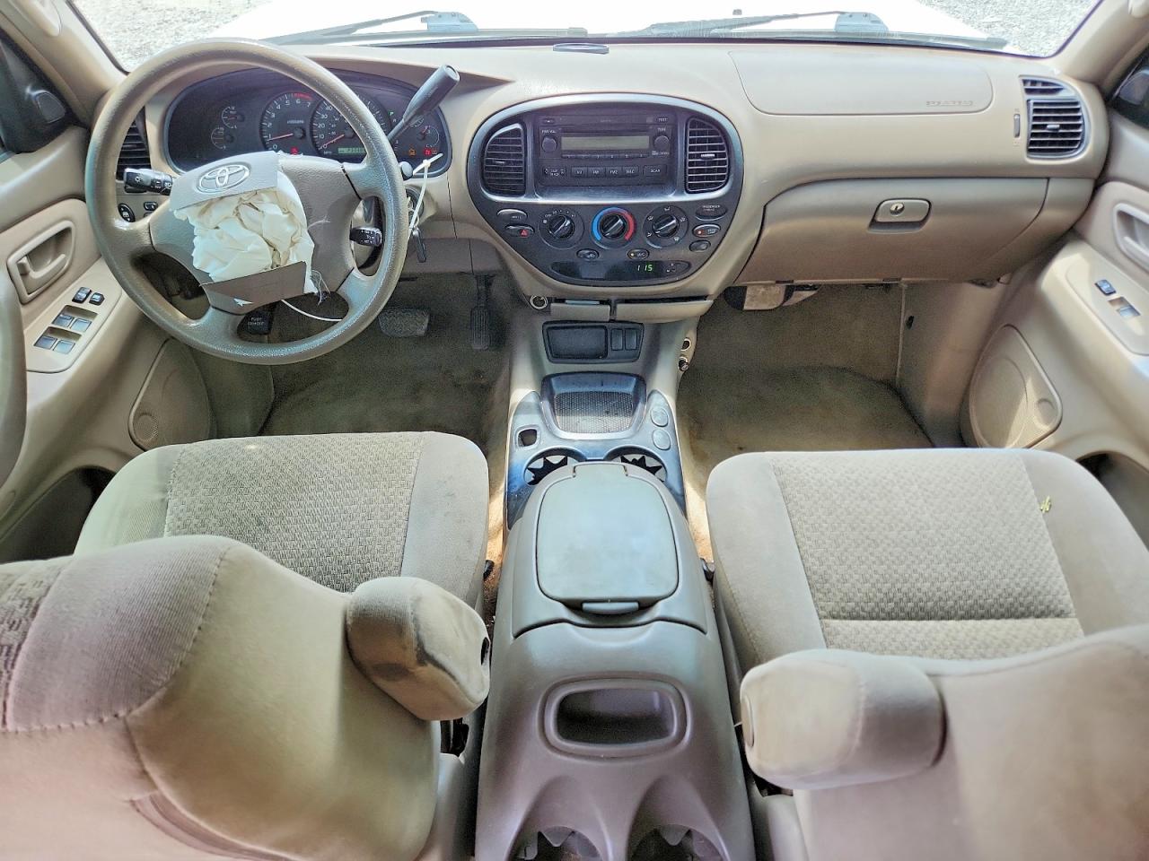 2006 Toyota Tundra Double Cab Sr5 White vin: 5TBET34116S533992