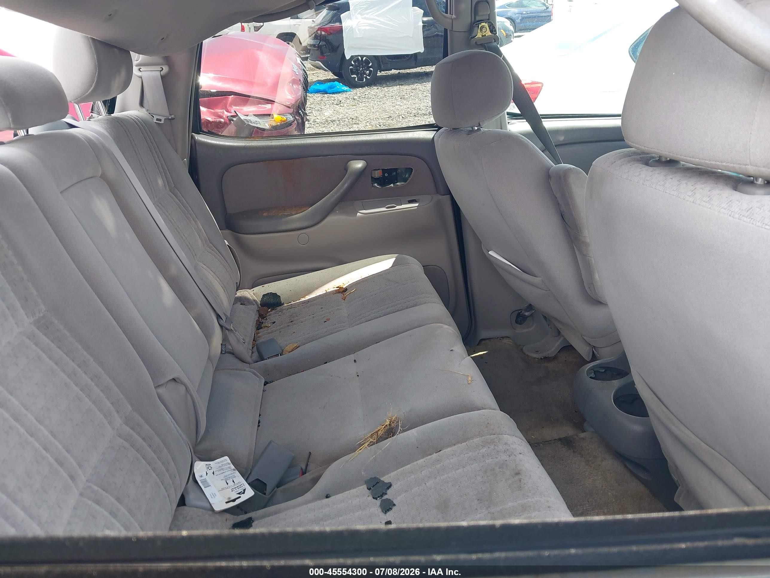 2004 Toyota Tundra Sr5 V8 Green vin: 5TBET34124S441271