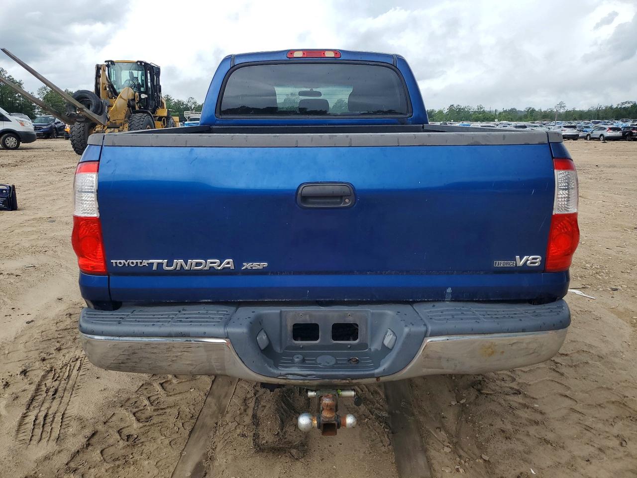 2006 Toyota Tundra Blue vin: 5TBET34126S530860