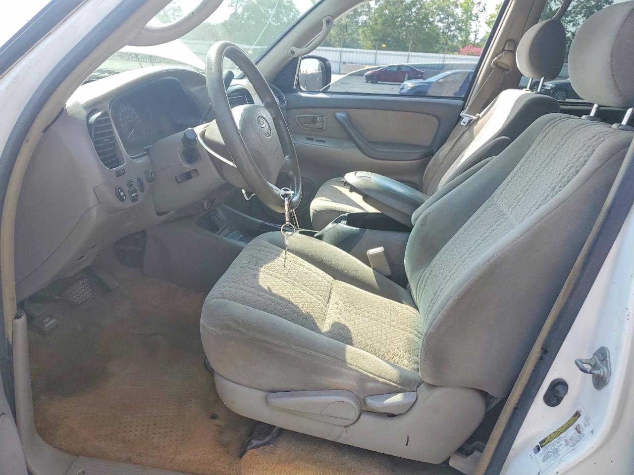 2006 Toyota Tundra Double Cab Sr5 White vin: 5TBET34126S533905