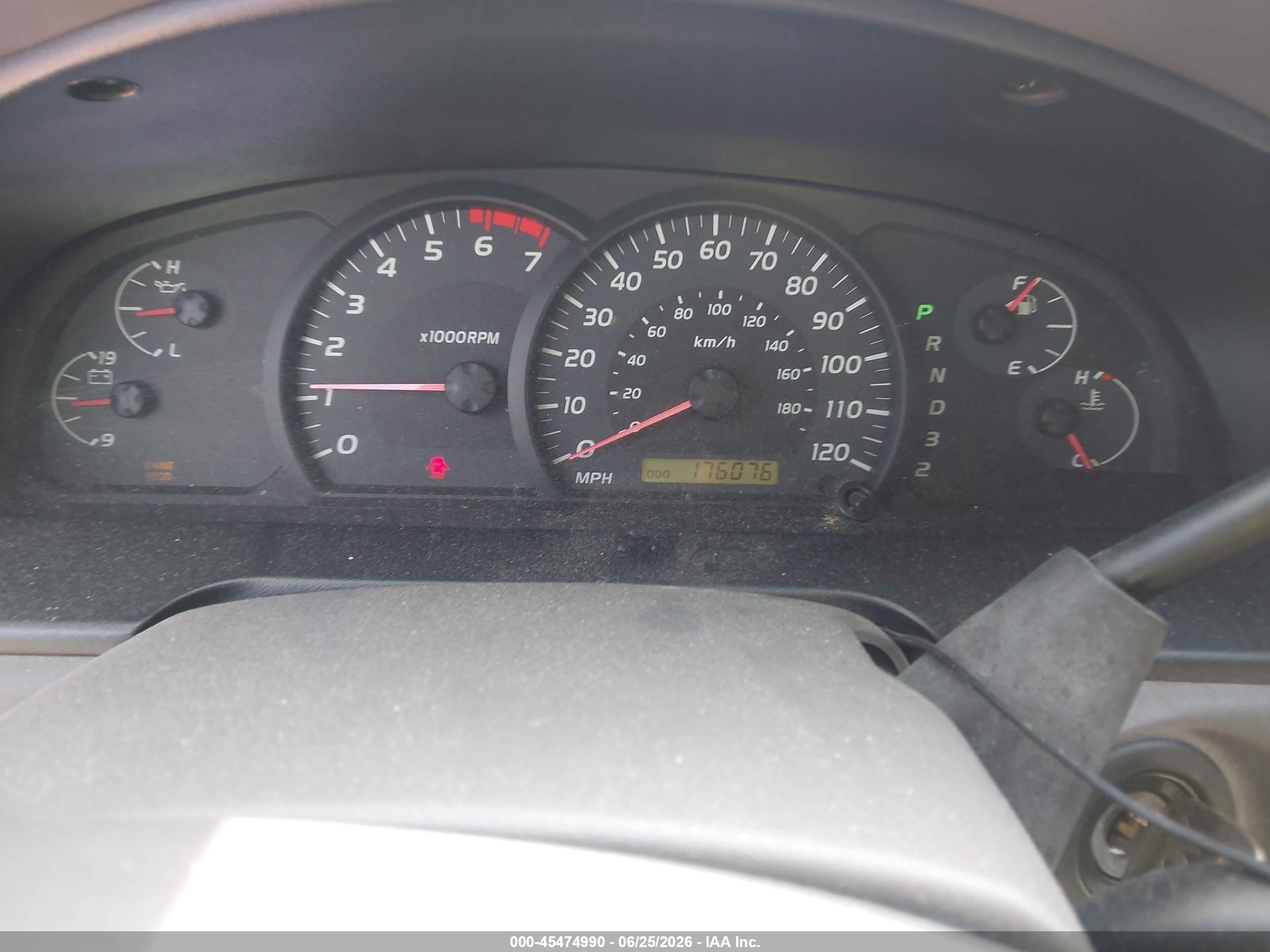 2006 Toyota Tundra Sr5 V8 Gray vin: 5TBET34126S536545