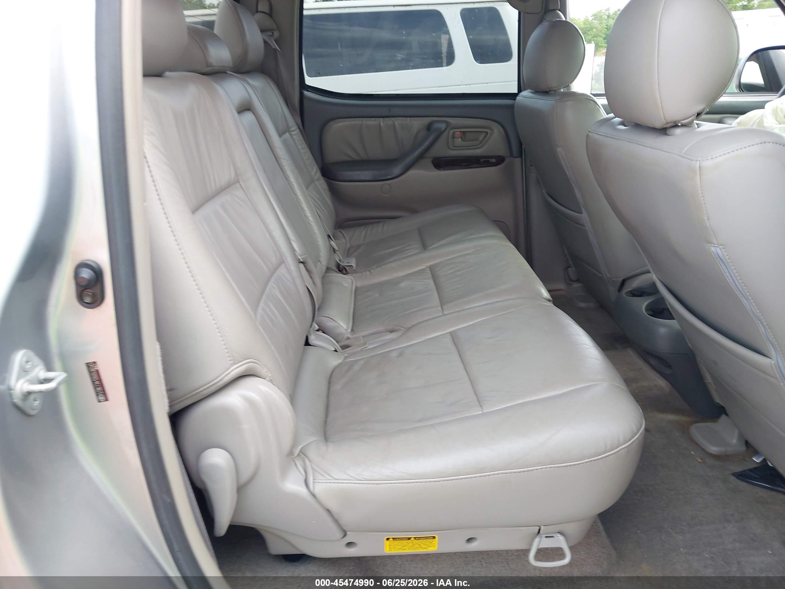 2006 Toyota Tundra Sr5 V8 Gray vin: 5TBET34126S536545