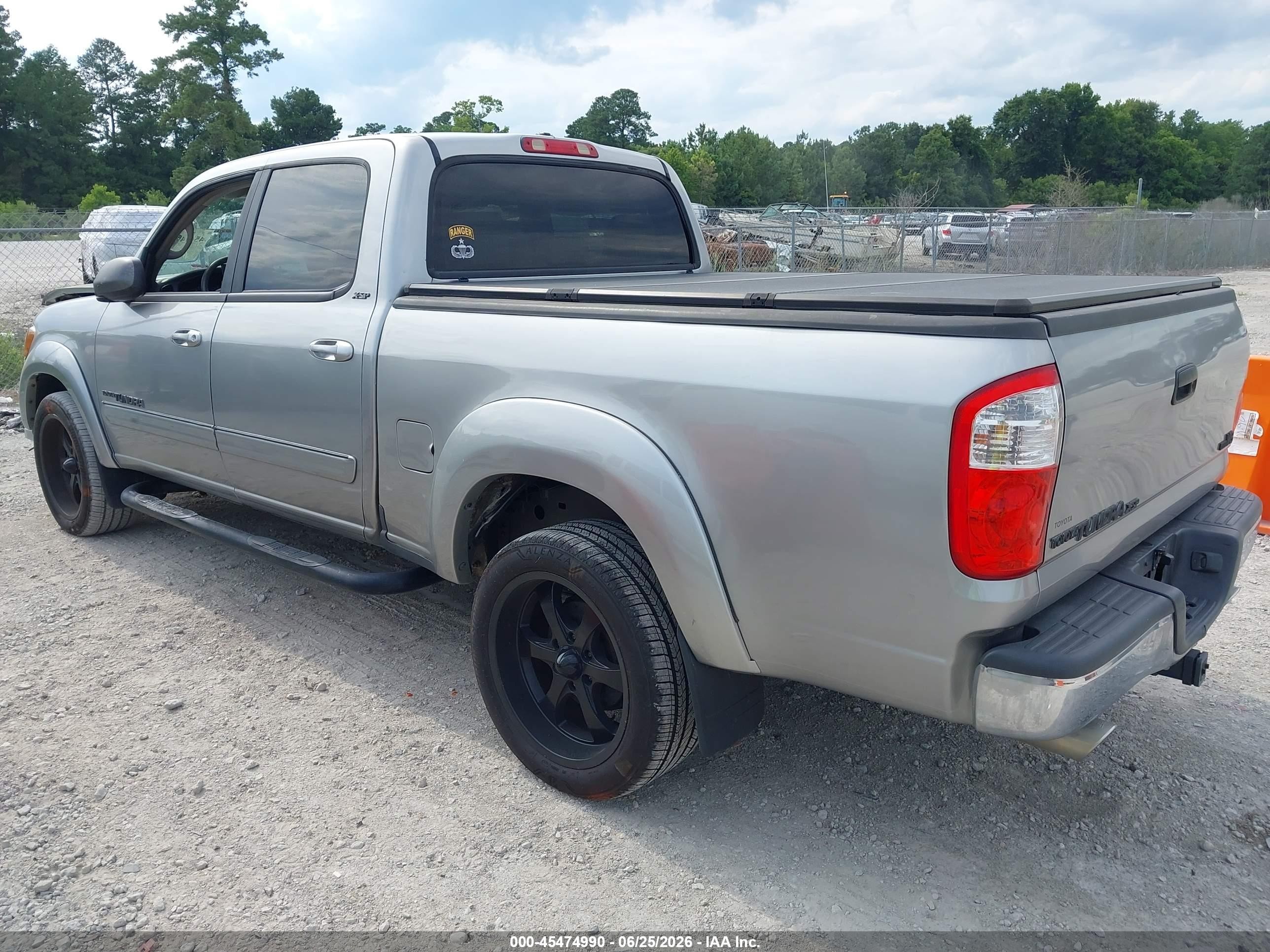 2006 Toyota Tundra Sr5 V8 Gray vin: 5TBET34126S536545