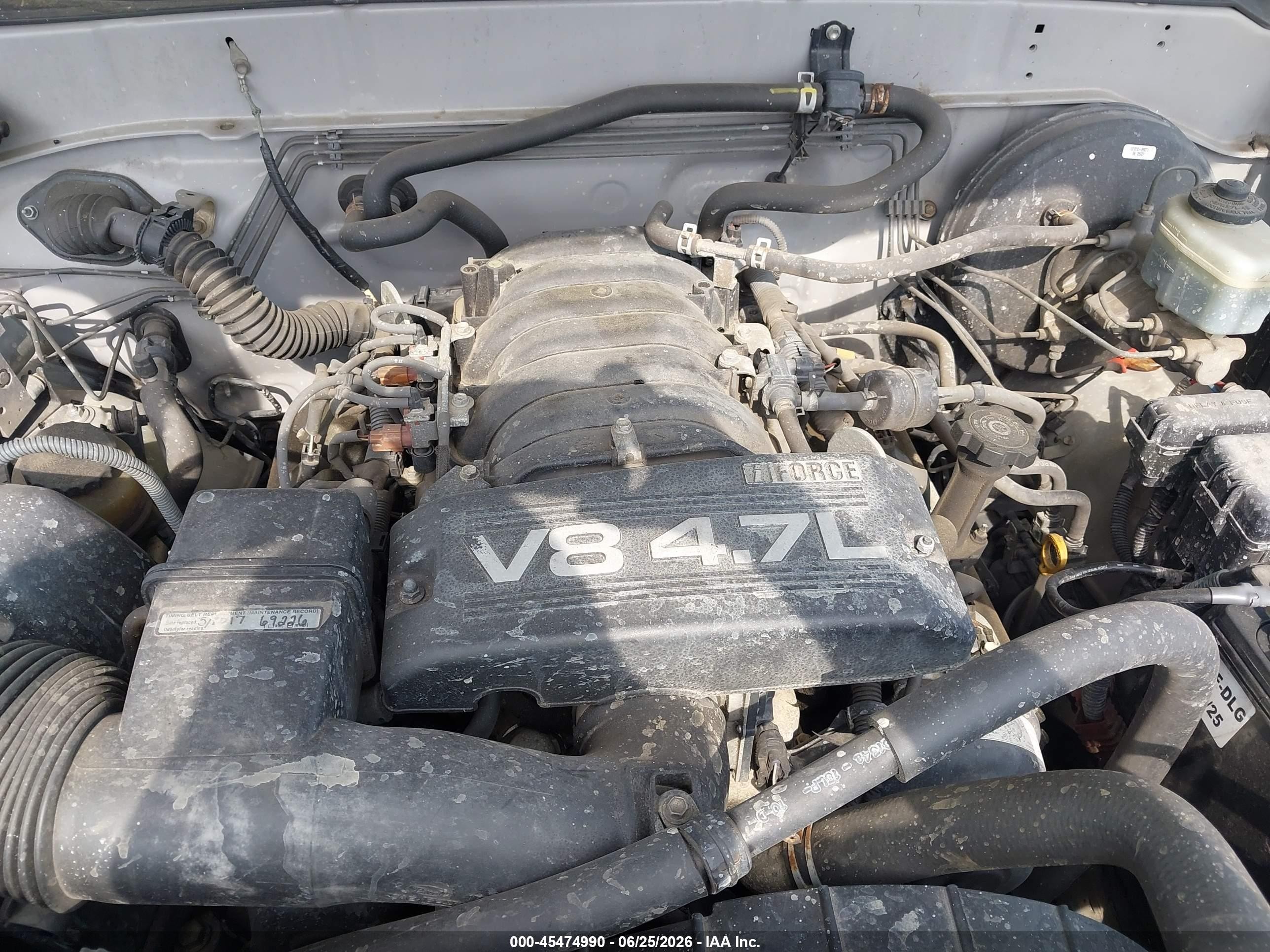 2006 Toyota Tundra Sr5 V8 Gray vin: 5TBET34126S536545