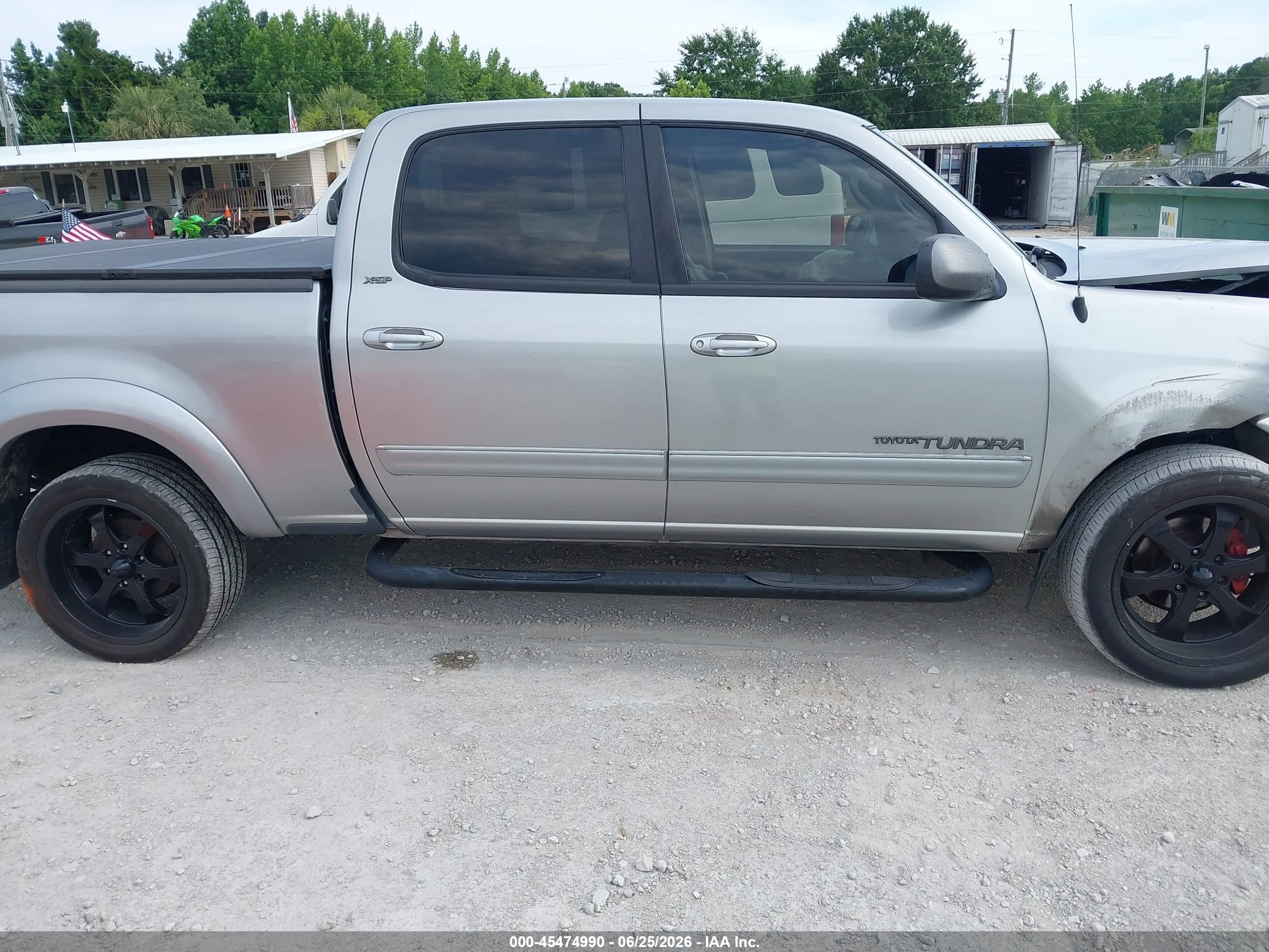 2006 Toyota Tundra Sr5 V8 Gray vin: 5TBET34126S536545