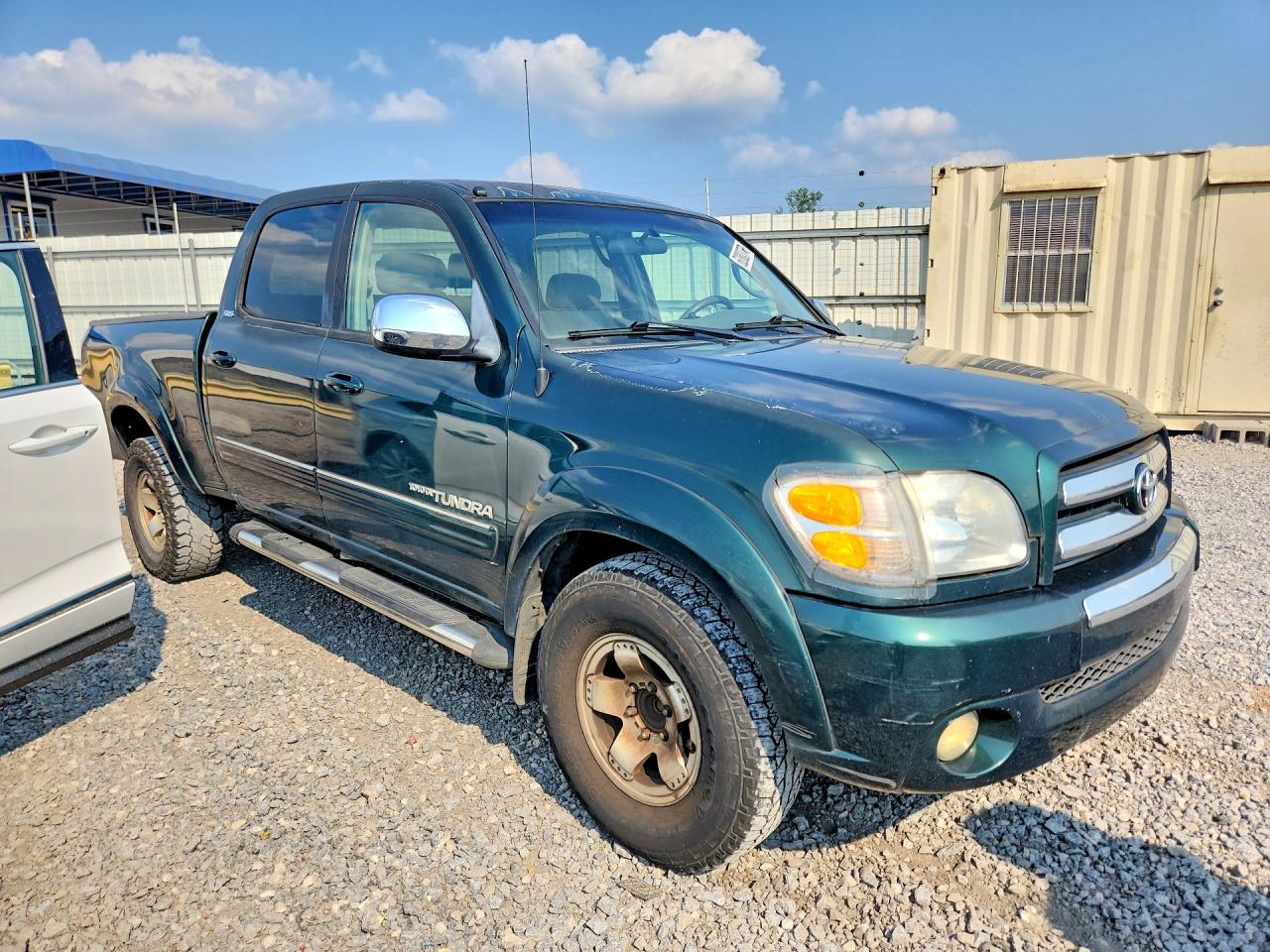 2004 Toyota Tundra Sr5 Green vin: 5TBET34134S445006