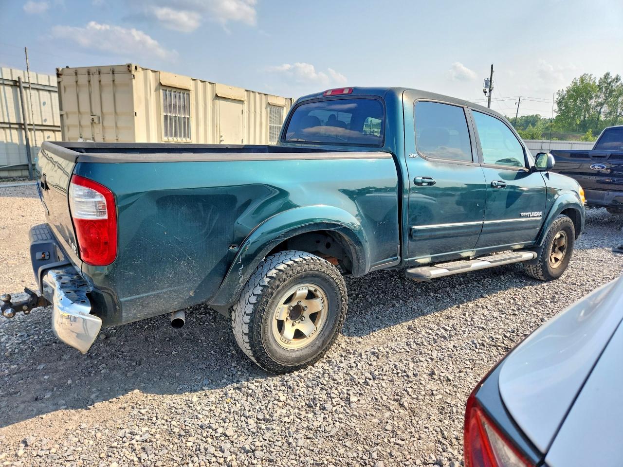 2004 Toyota Tundra Sr5 Green vin: 5TBET34134S445006