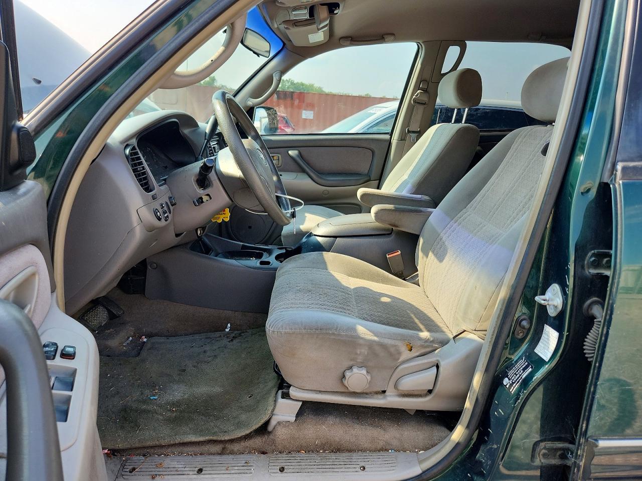 2004 Toyota Tundra Sr5 Green vin: 5TBET34134S445006