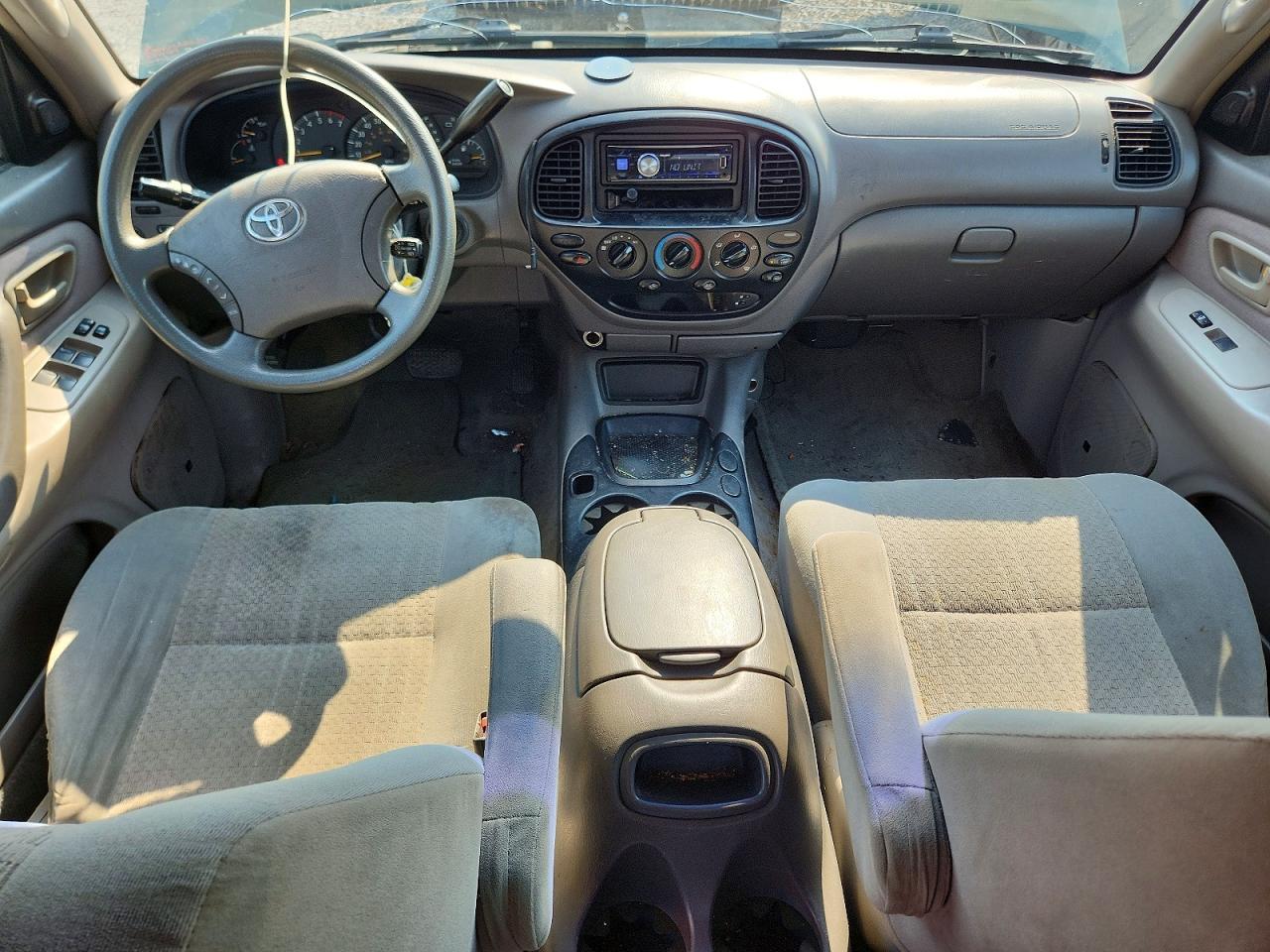 2004 Toyota Tundra Sr5 Green vin: 5TBET34134S445006