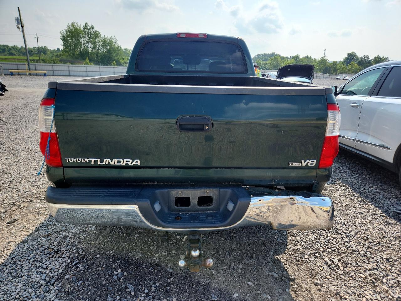 2004 Toyota Tundra Sr5 Green vin: 5TBET34134S445006