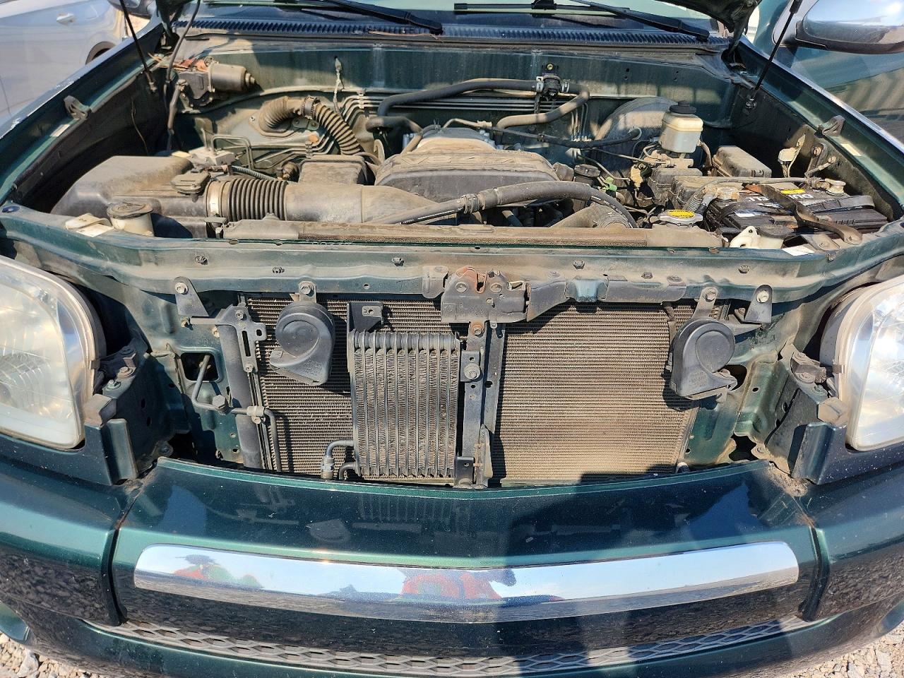 2004 Toyota Tundra Sr5 Green vin: 5TBET34134S445006