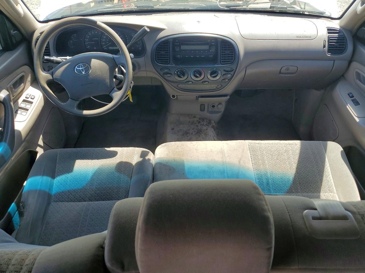 2005 Toyota Tundra Double Cab Sr5 White vin: 5TBET34135S468075