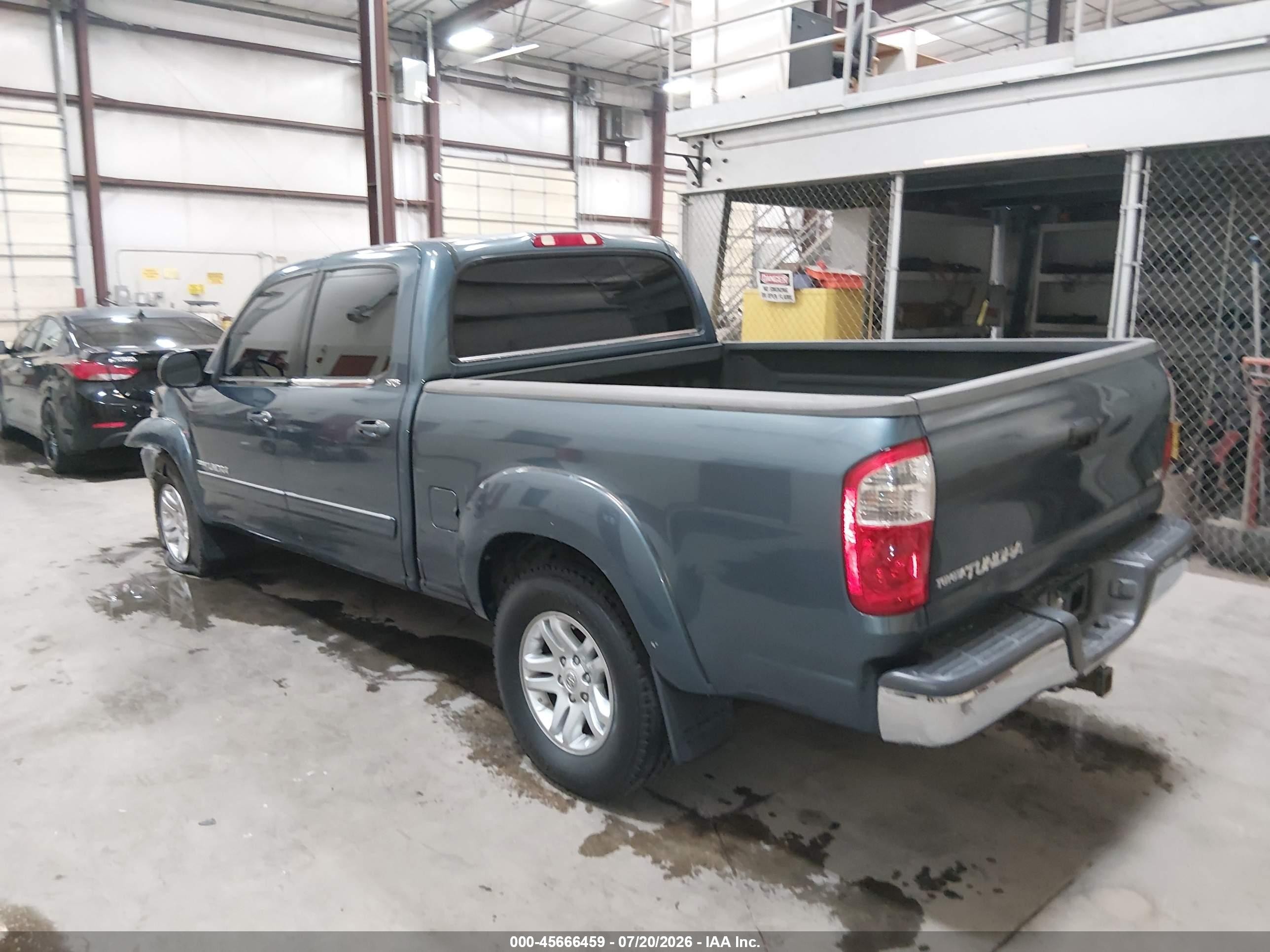 2005 Toyota Tundra Sr5 V8 Blue vin: 5TBET34135S483367