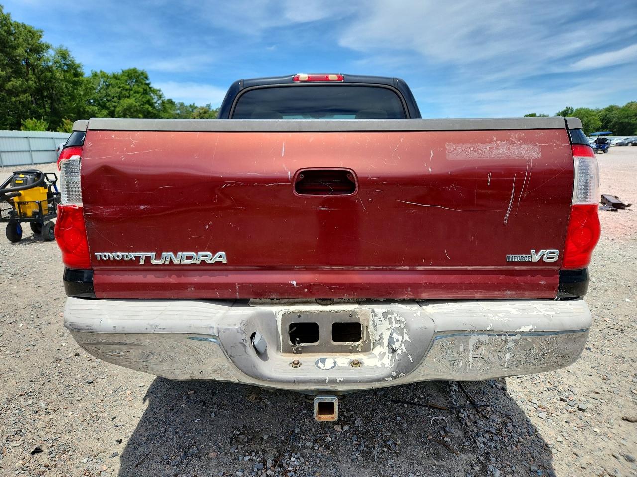 2006 Toyota Tundra Double Cab Sr5 Gray vin: 5TBET34136S502159